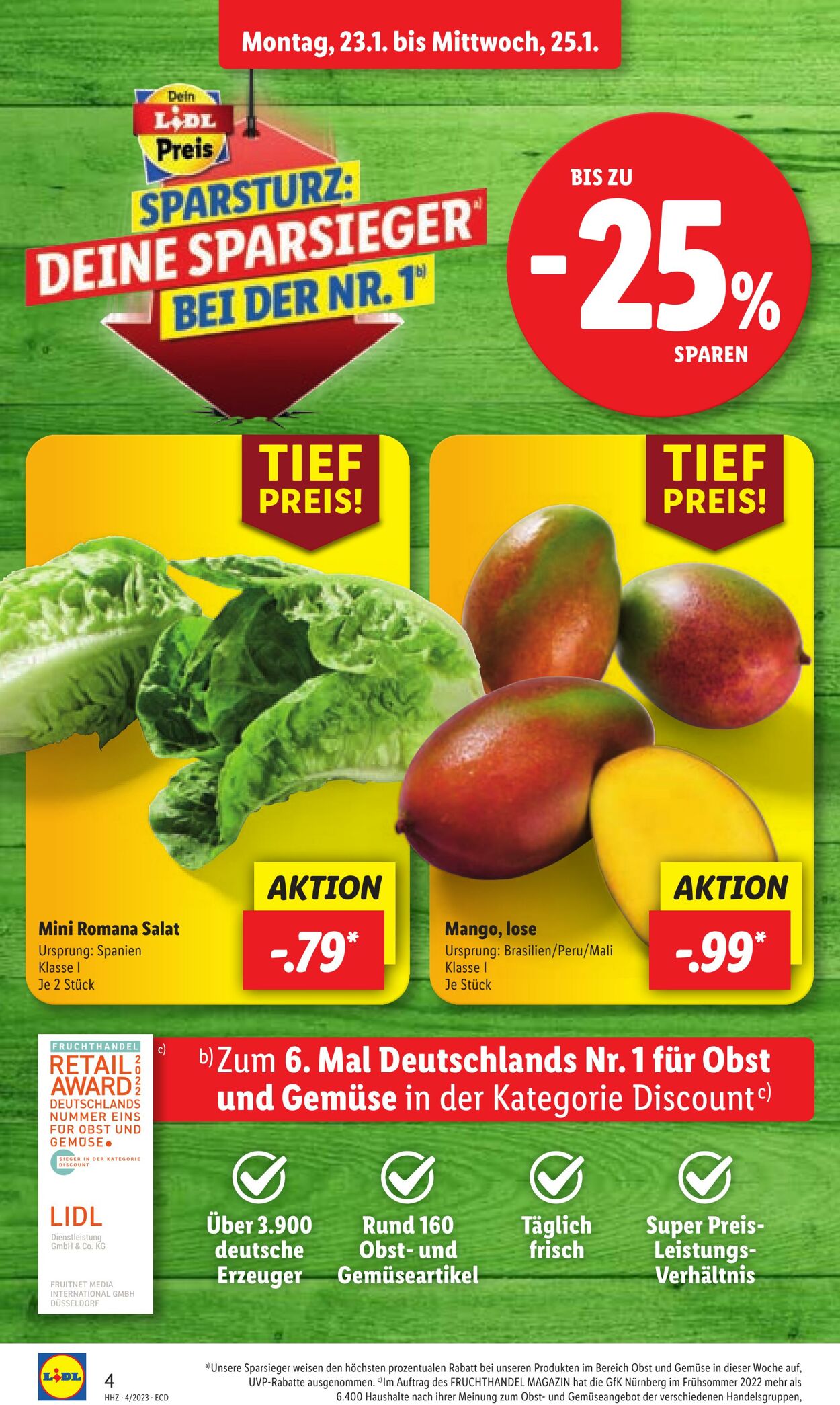 Prospekt Lidl 23.01.2023 - 28.01.2023