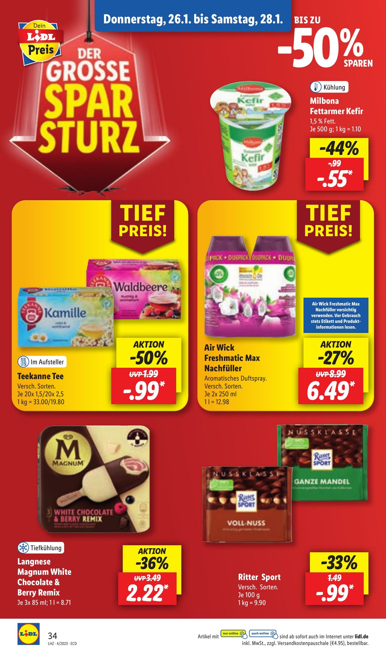 Prospekt Lidl 23.01.2023 - 28.01.2023