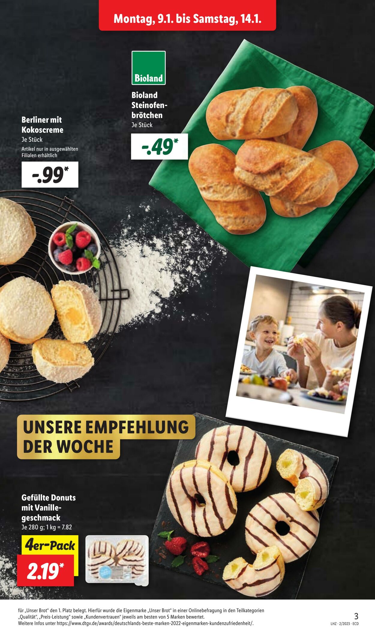 Prospekt Lidl 09.01.2023 - 14.01.2023