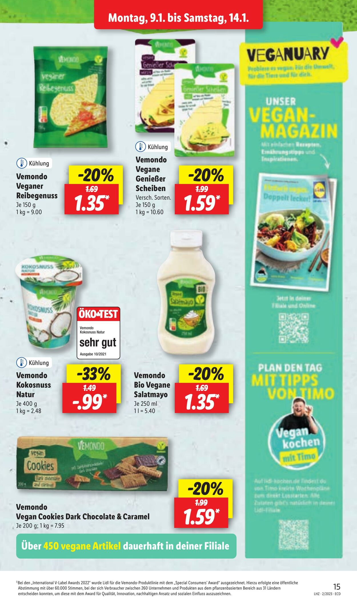 Prospekt Lidl 09.01.2023 - 14.01.2023