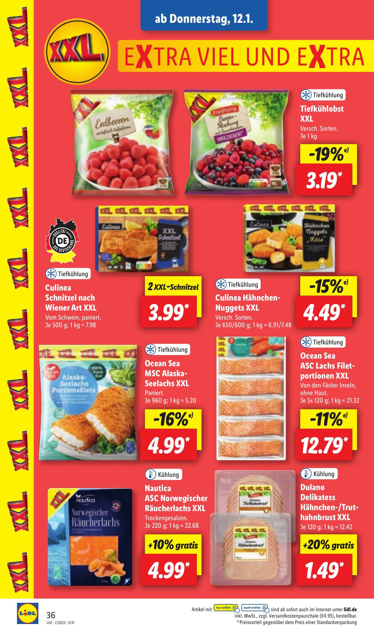 Prospekt Lidl 09.01.2023 - 14.01.2023