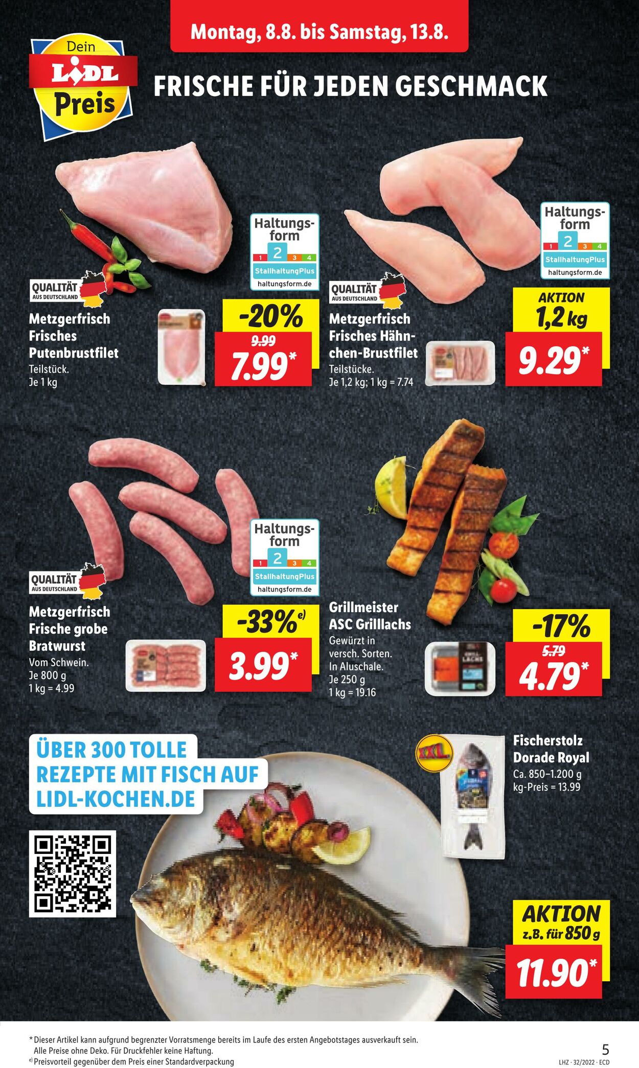 Prospekt Lidl 08.08.2022 - 13.08.2022