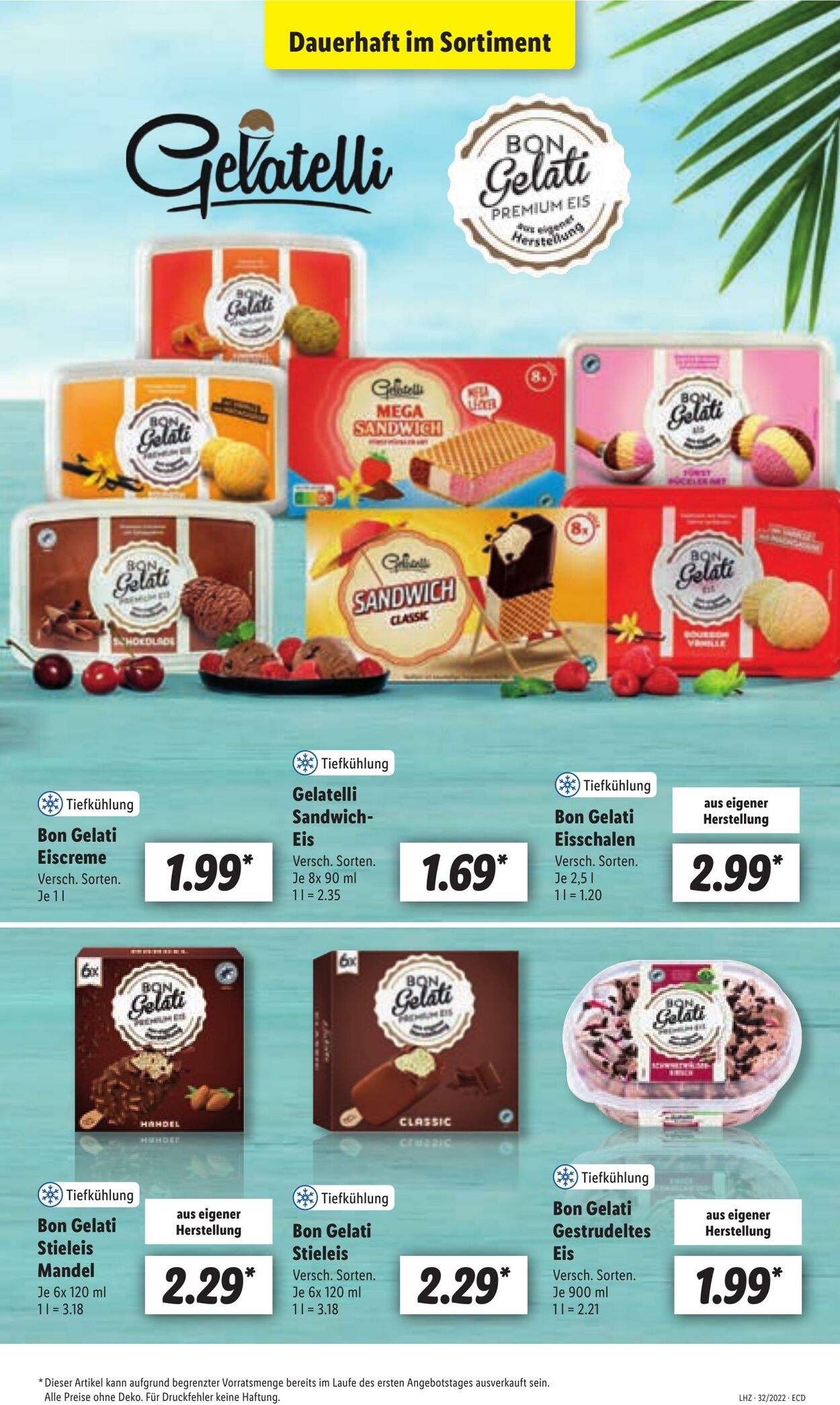 Prospekt Lidl 08.08.2022 - 13.08.2022