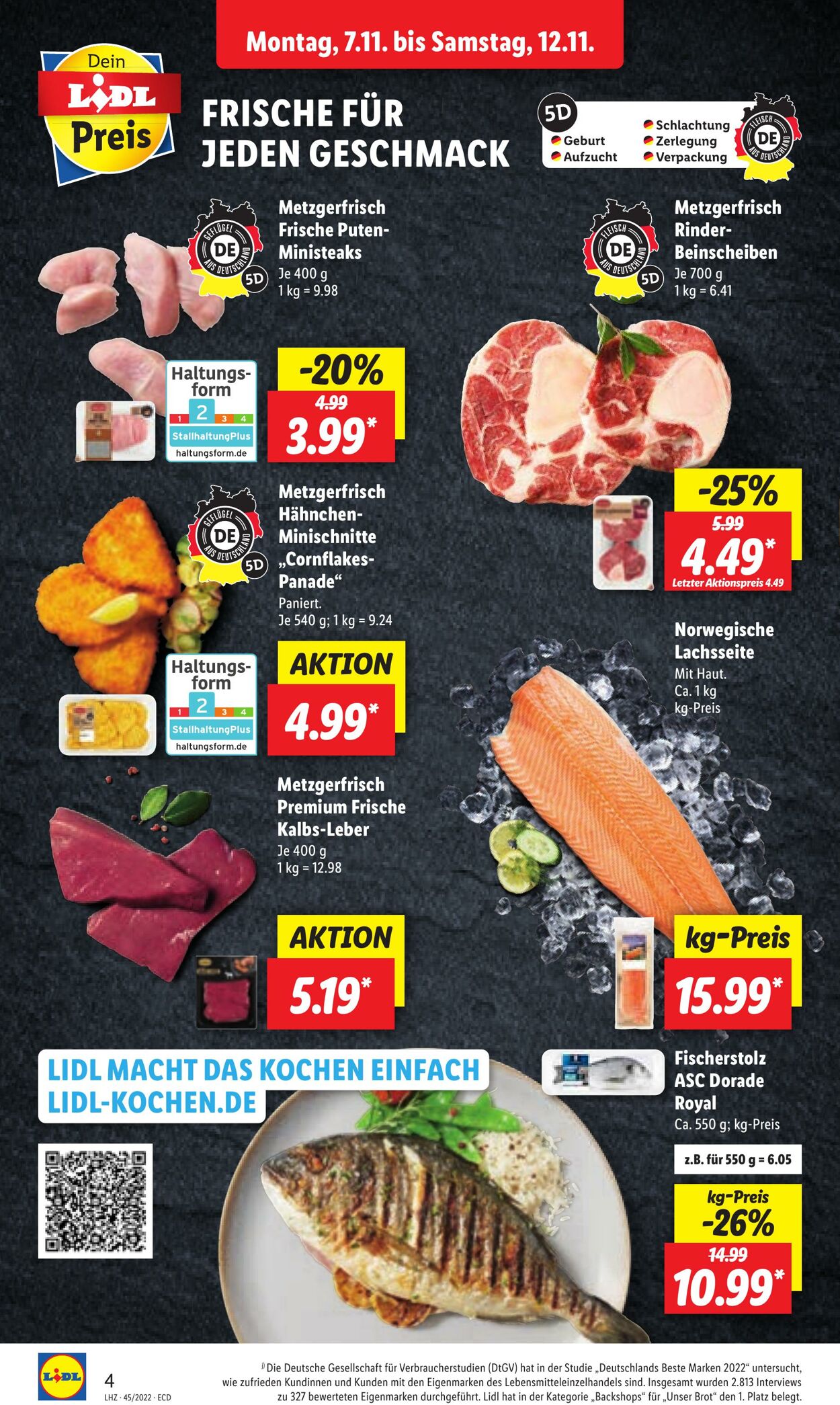 Prospekt Lidl 07.11.2022 - 12.11.2022