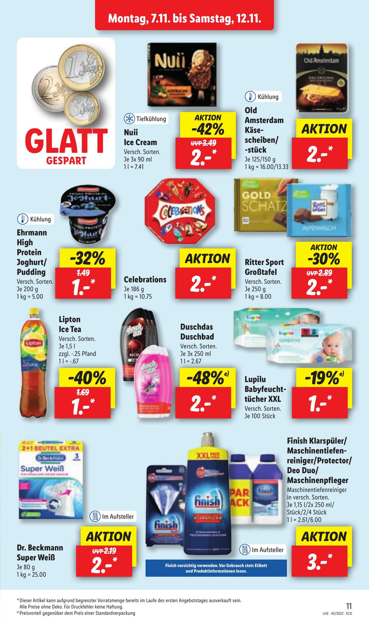 Prospekt Lidl 07.11.2022 - 12.11.2022