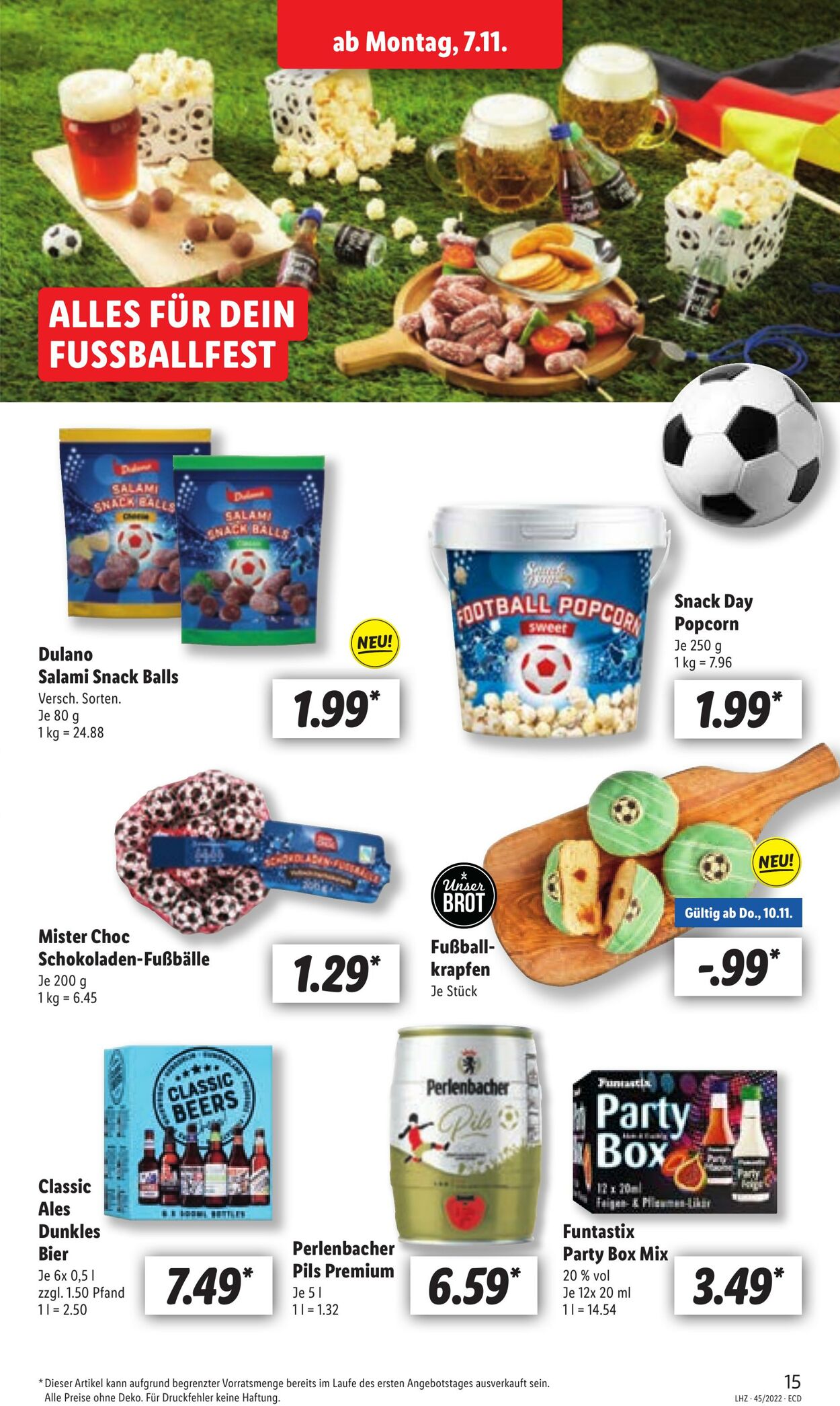 Prospekt Lidl 07.11.2022 - 12.11.2022