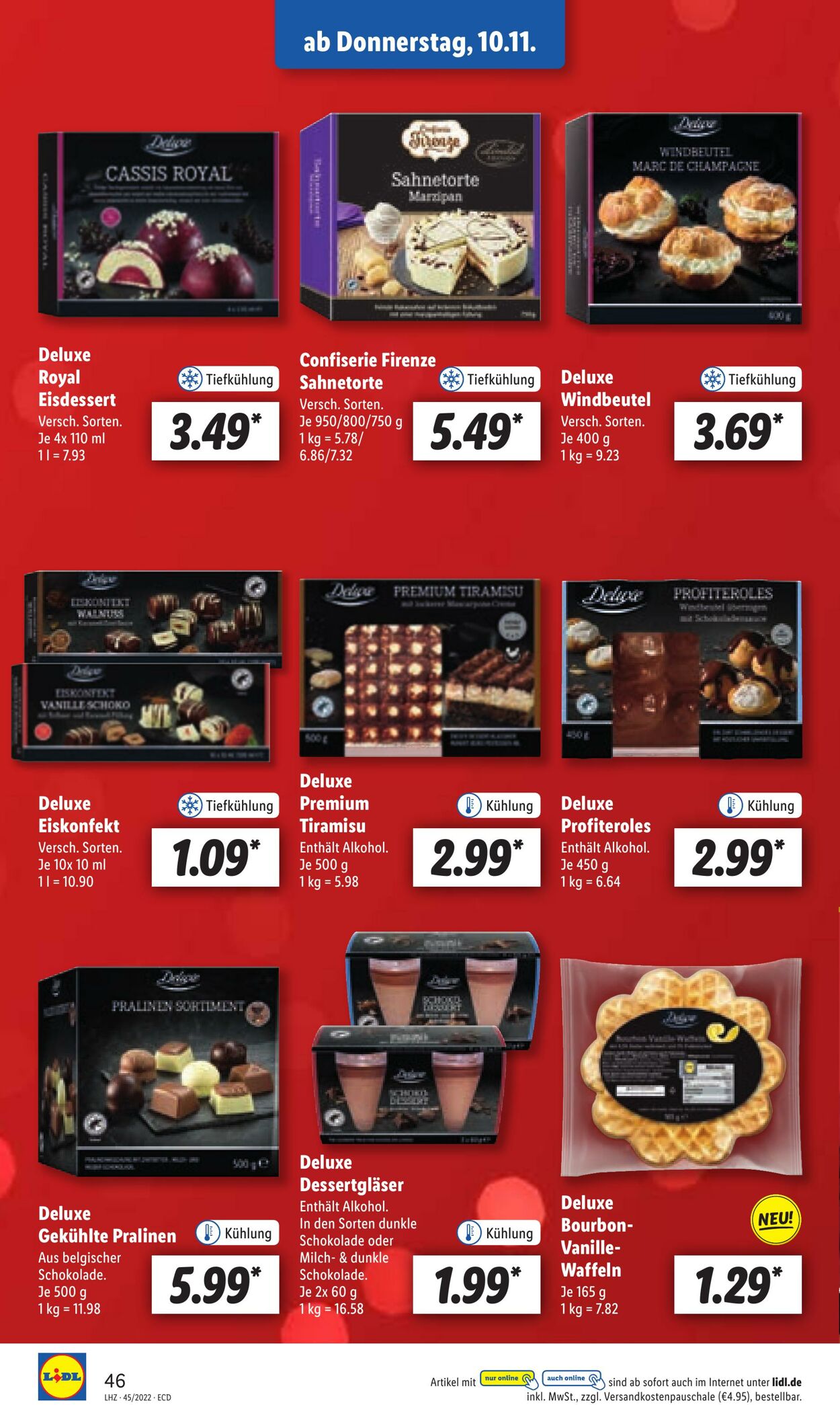 Prospekt Lidl 07.11.2022 - 12.11.2022