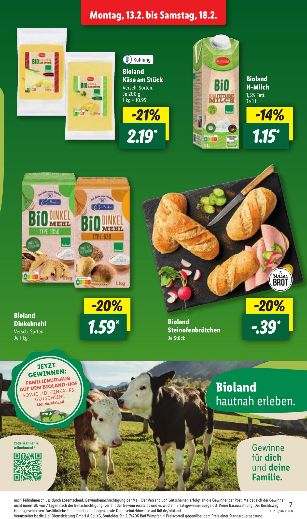 Prospekt Lidl 13.02.2023 - 18.02.2023