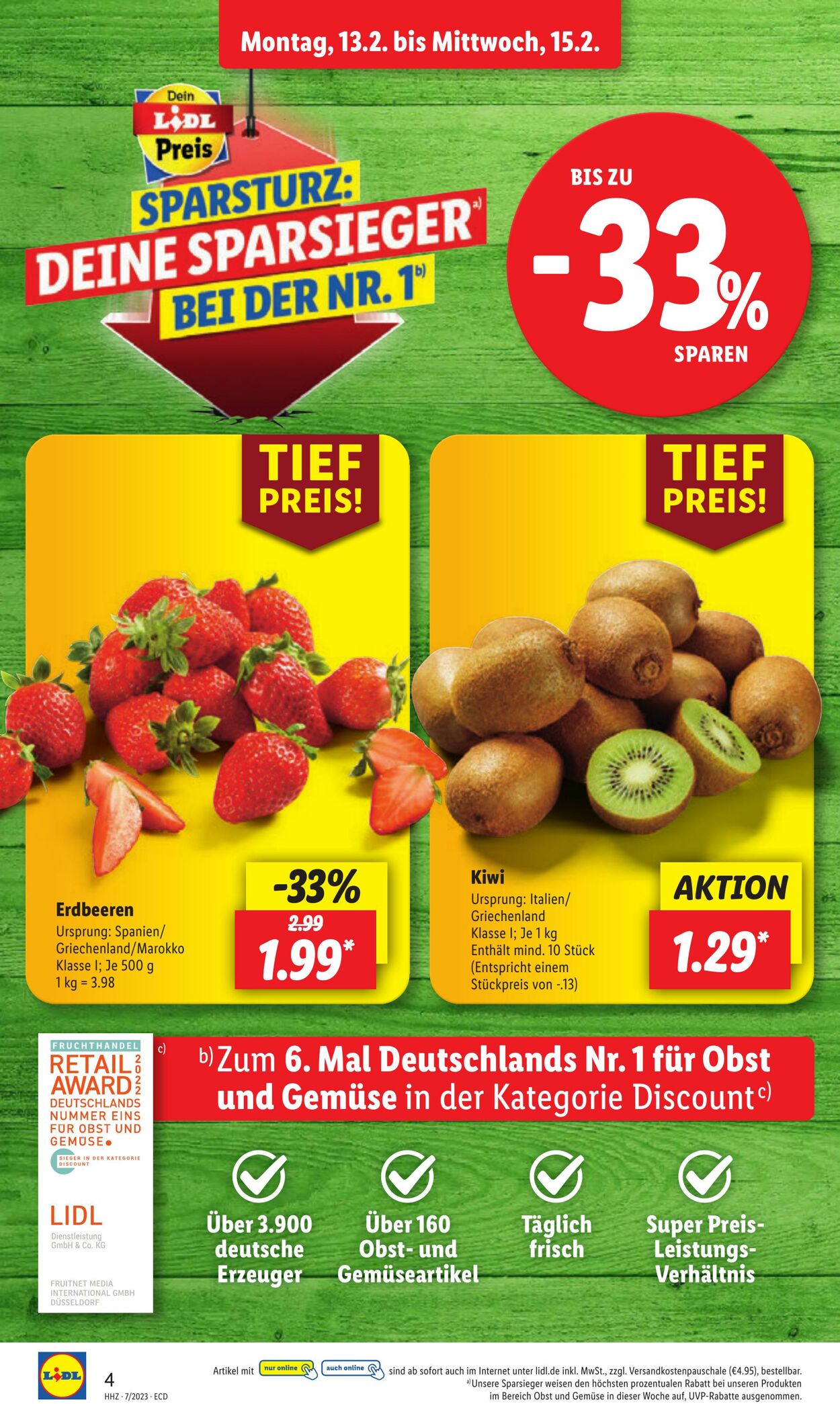 Prospekt Lidl 13.02.2023 - 18.02.2023