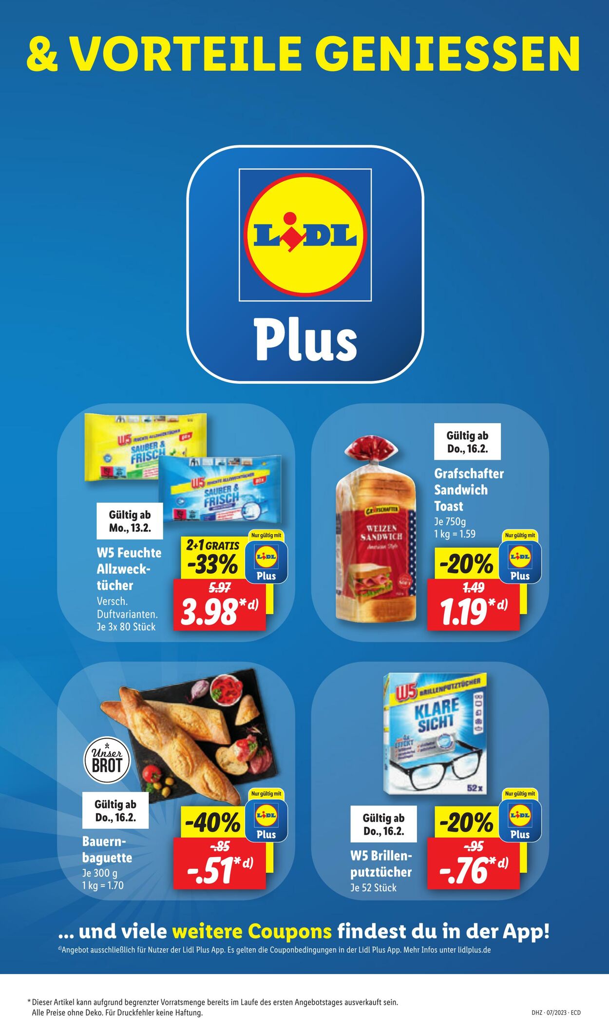 Prospekt Lidl 13.02.2023 - 18.02.2023