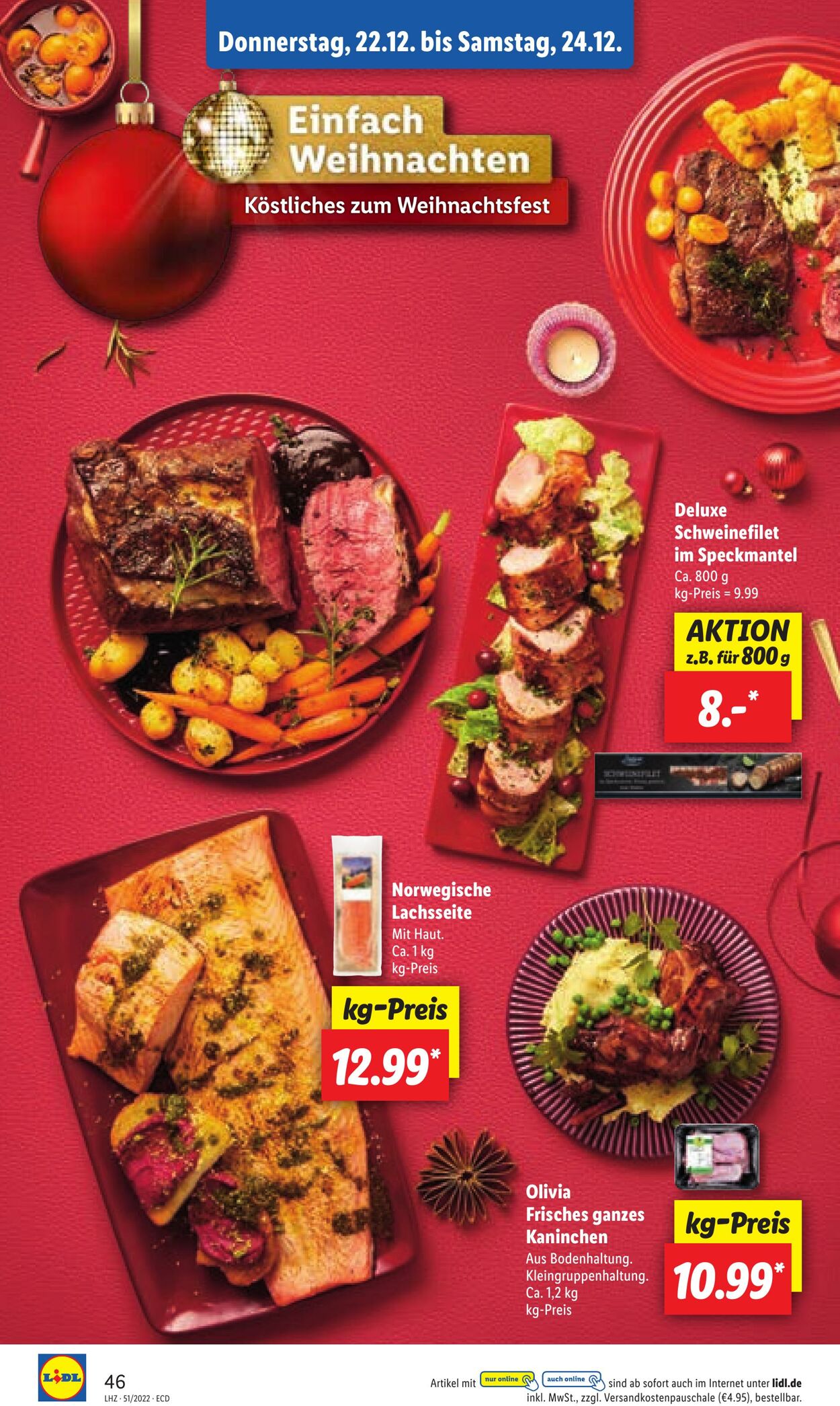 Prospekt Lidl 19.12.2022 - 24.12.2022