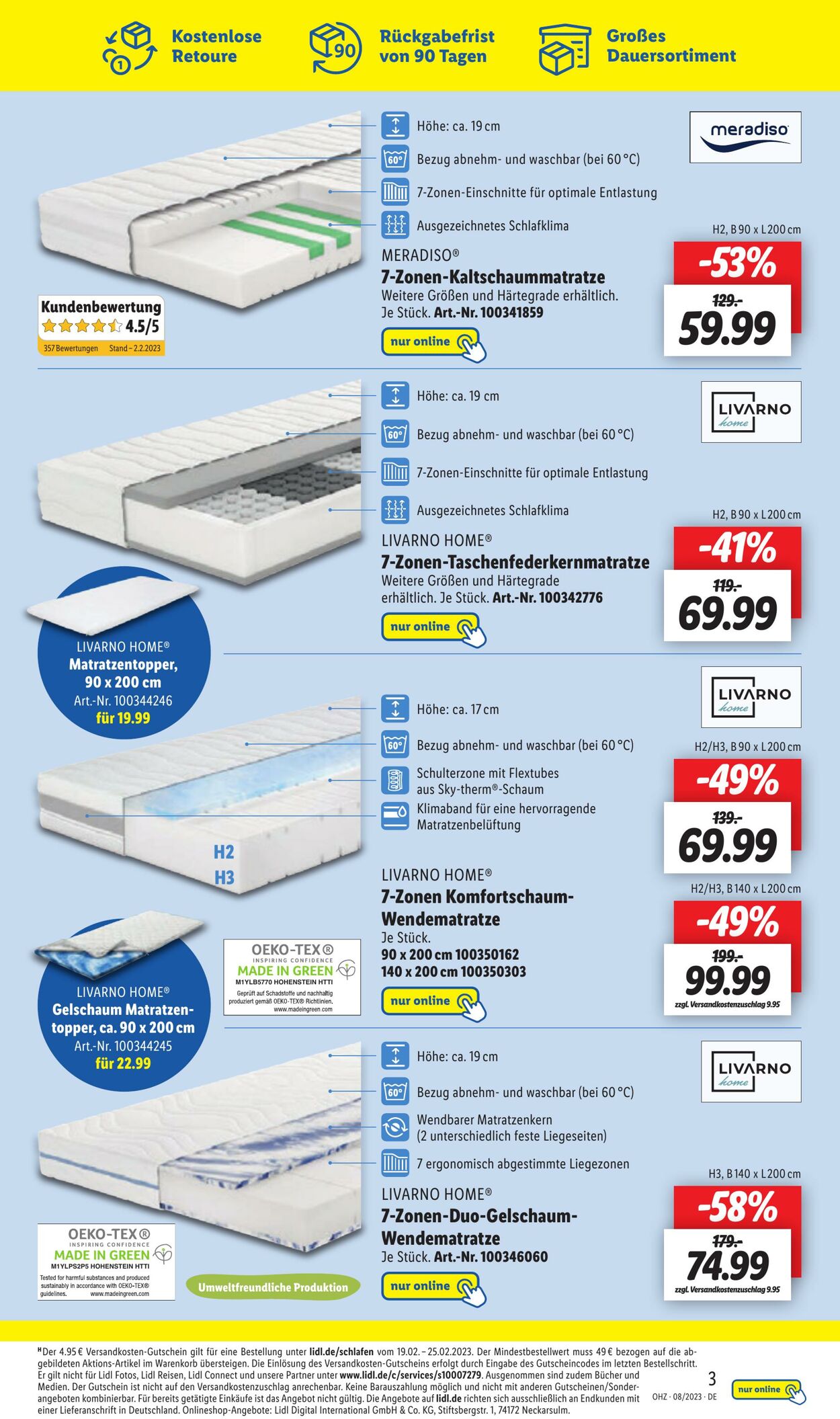 Prospekt Lidl 20.02.2023 - 25.02.2023