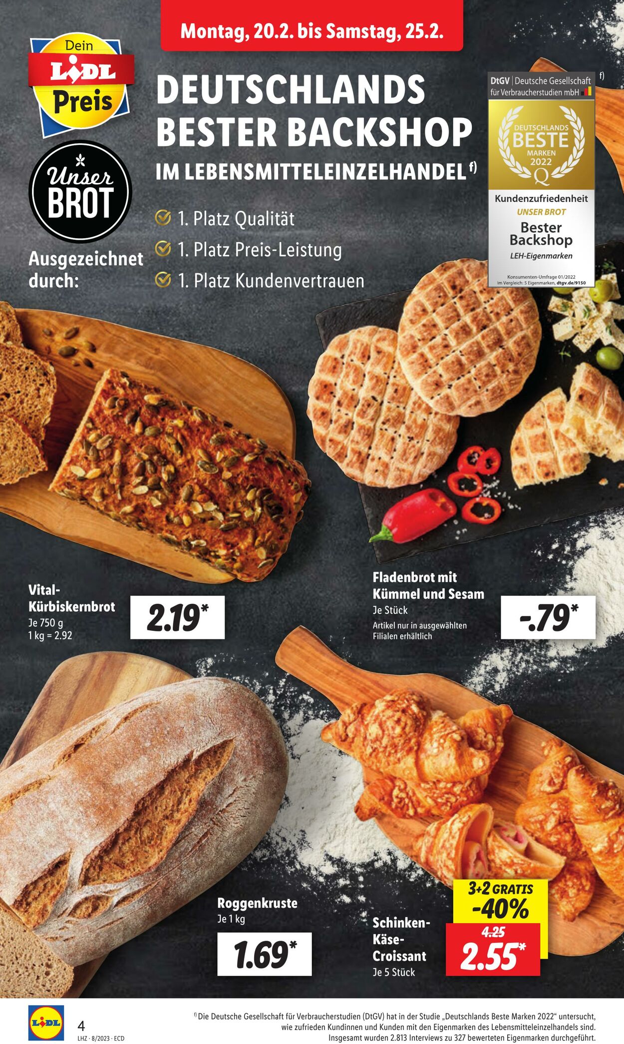 Prospekt Lidl 20.02.2023 - 25.02.2023