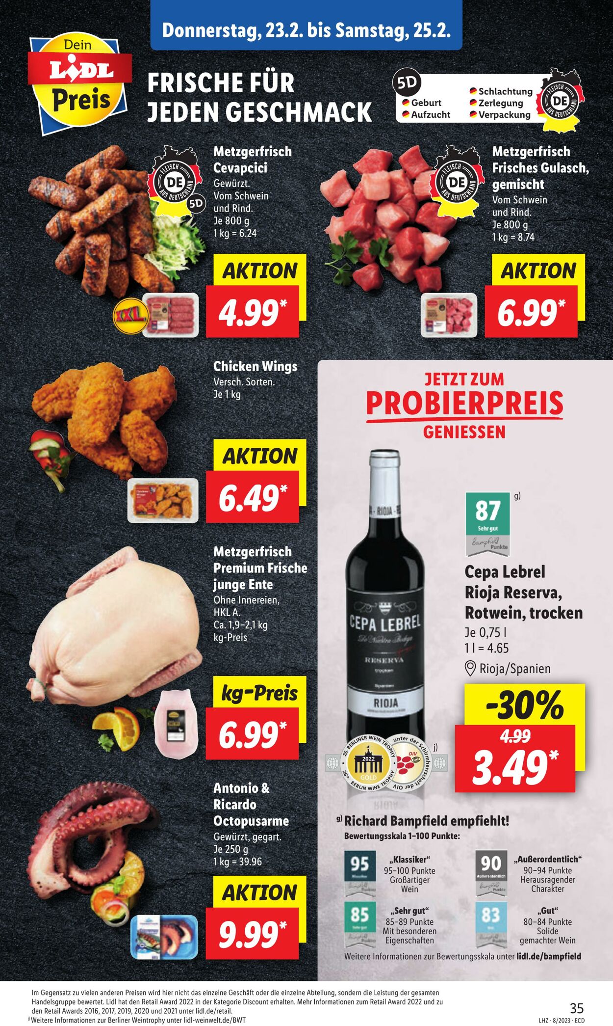 Prospekt Lidl 20.02.2023 - 25.02.2023