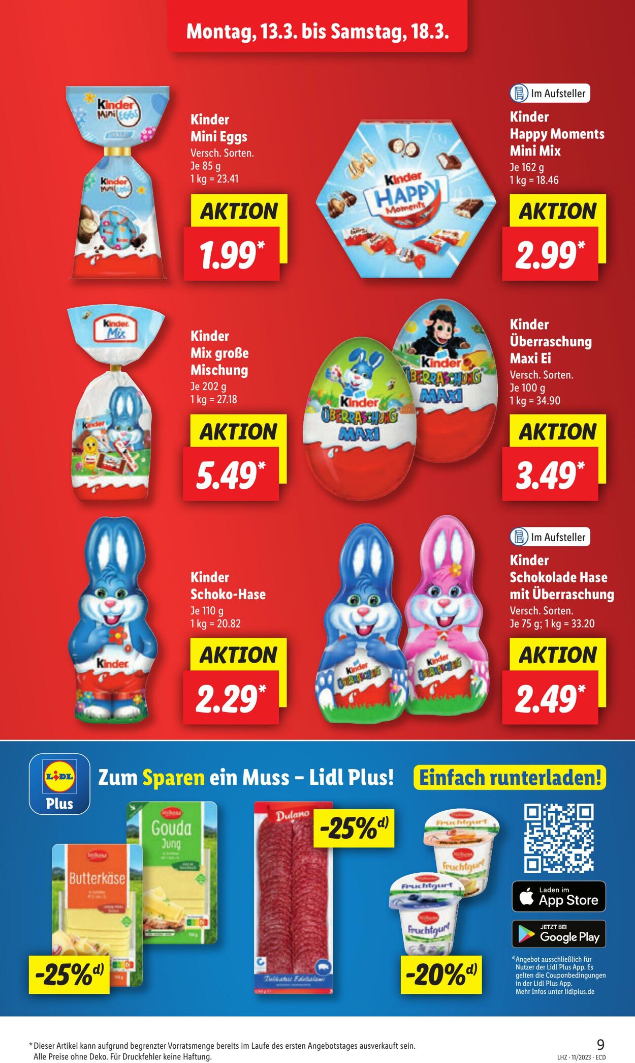 Prospekt Lidl 13.03.2023 - 18.03.2023