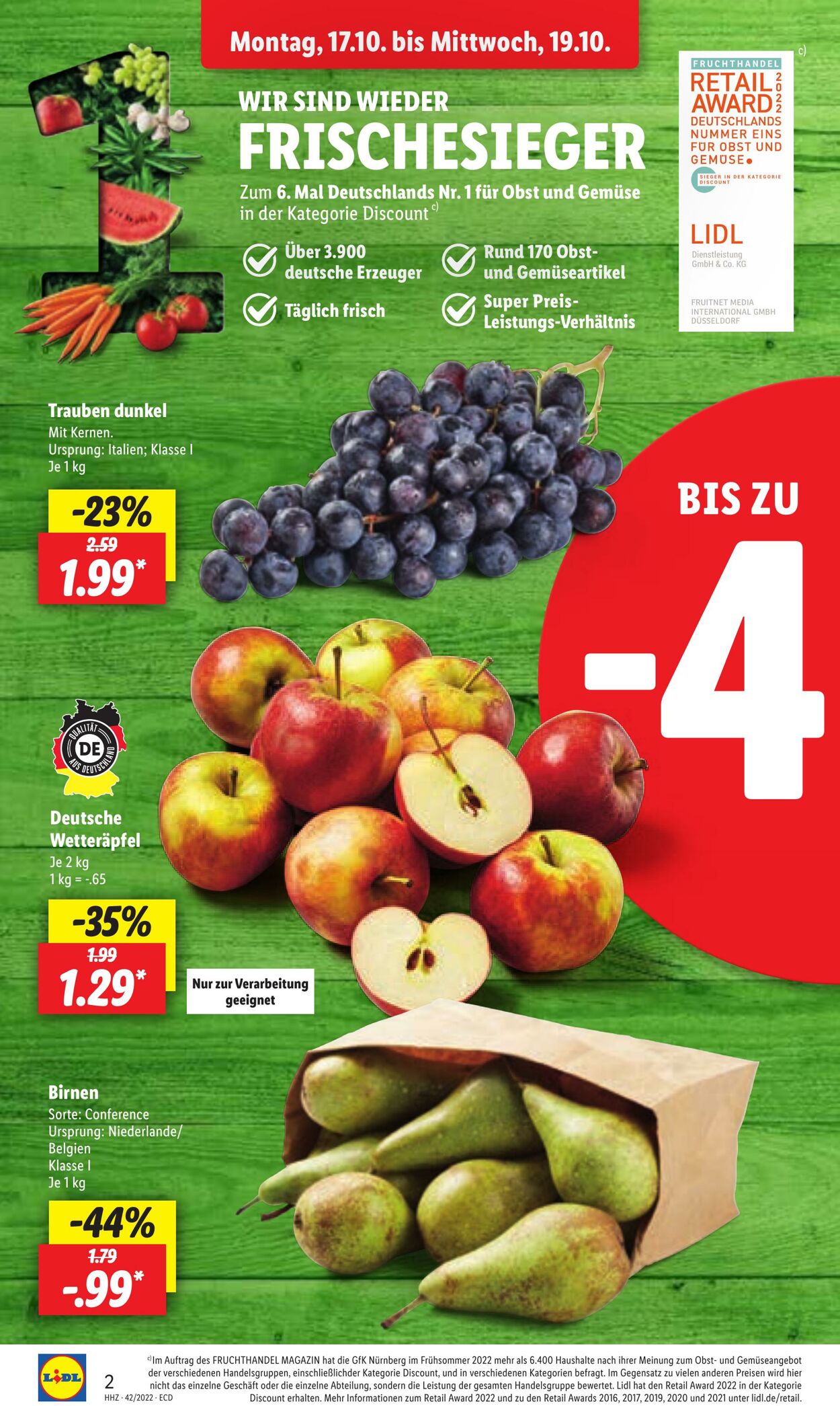 Prospekt Lidl 17.10.2022 - 22.10.2022