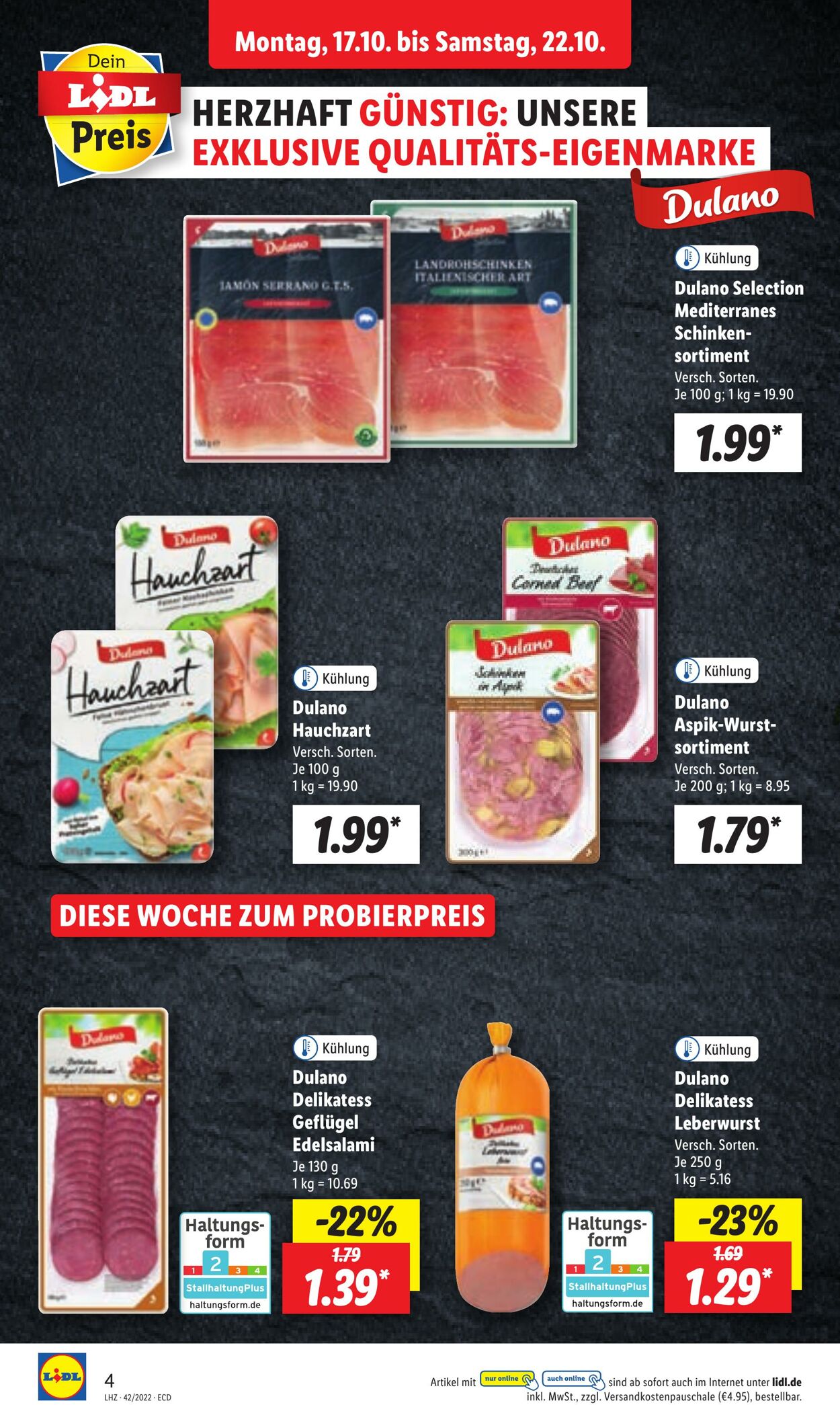 Prospekt Lidl 17.10.2022 - 22.10.2022