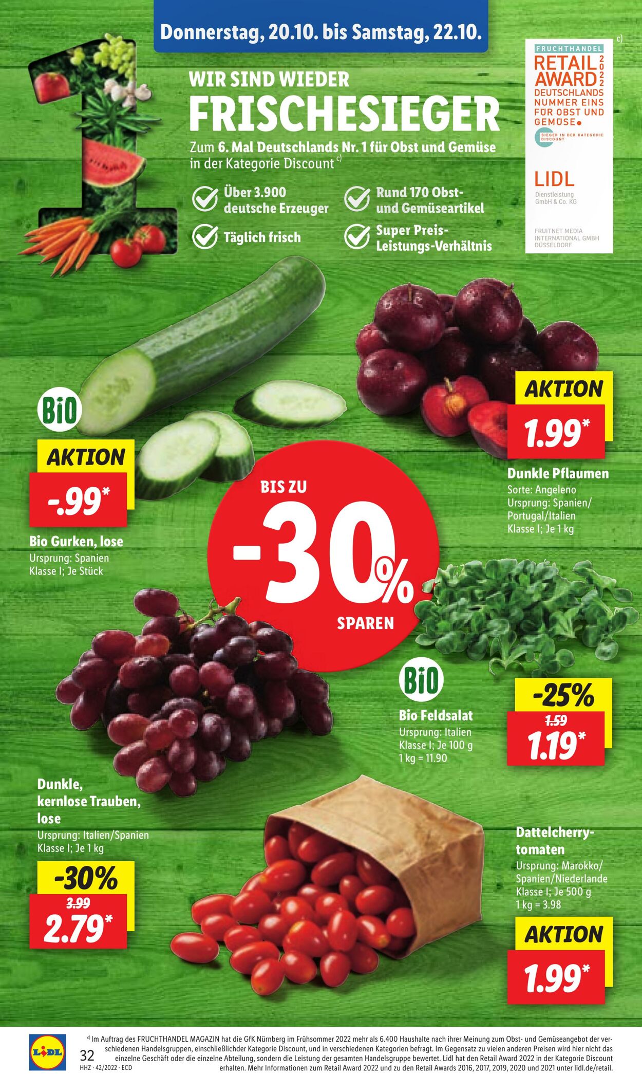 Prospekt Lidl 17.10.2022 - 22.10.2022