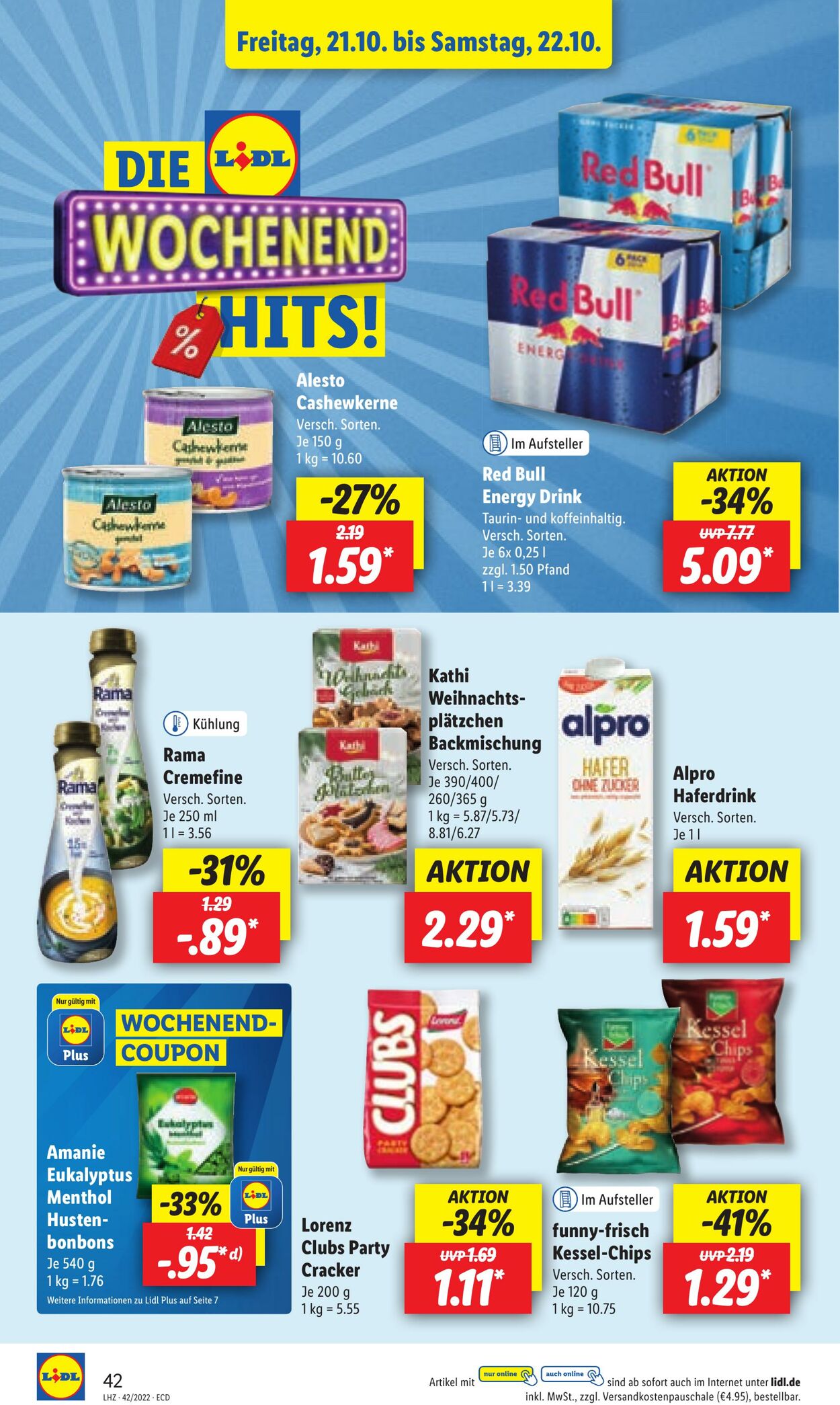 Prospekt Lidl 17.10.2022 - 22.10.2022