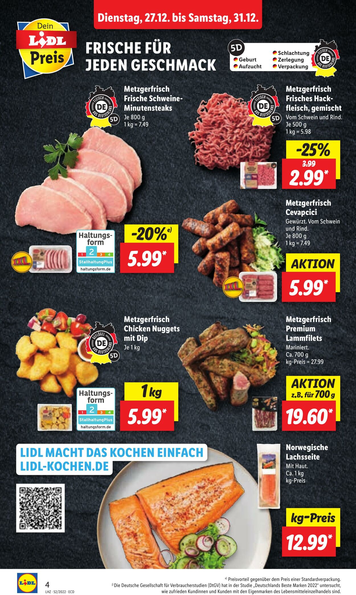 Prospekt Lidl 27.12.2022 - 31.12.2022