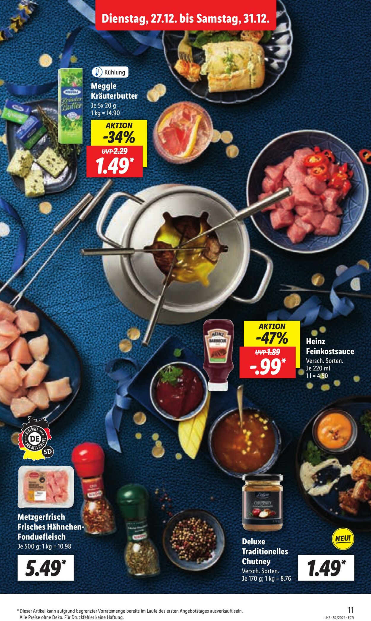 Prospekt Lidl 27.12.2022 - 31.12.2022