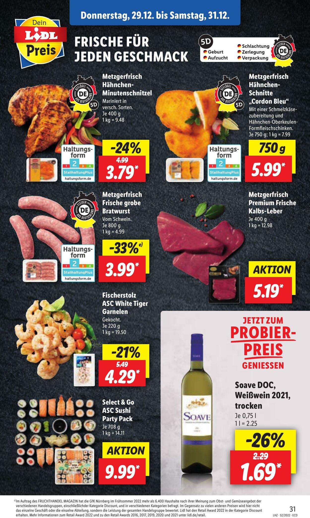 Prospekt Lidl 27.12.2022 - 31.12.2022