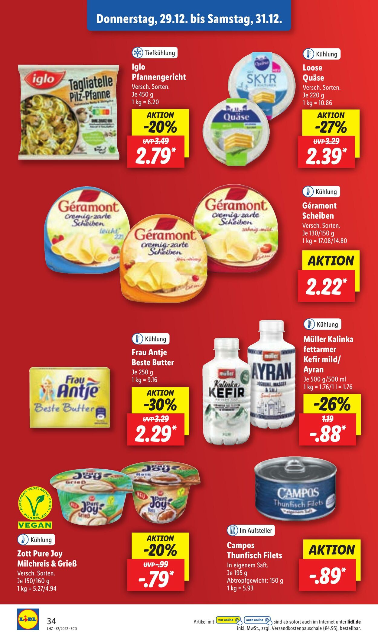 Prospekt Lidl 27.12.2022 - 31.12.2022