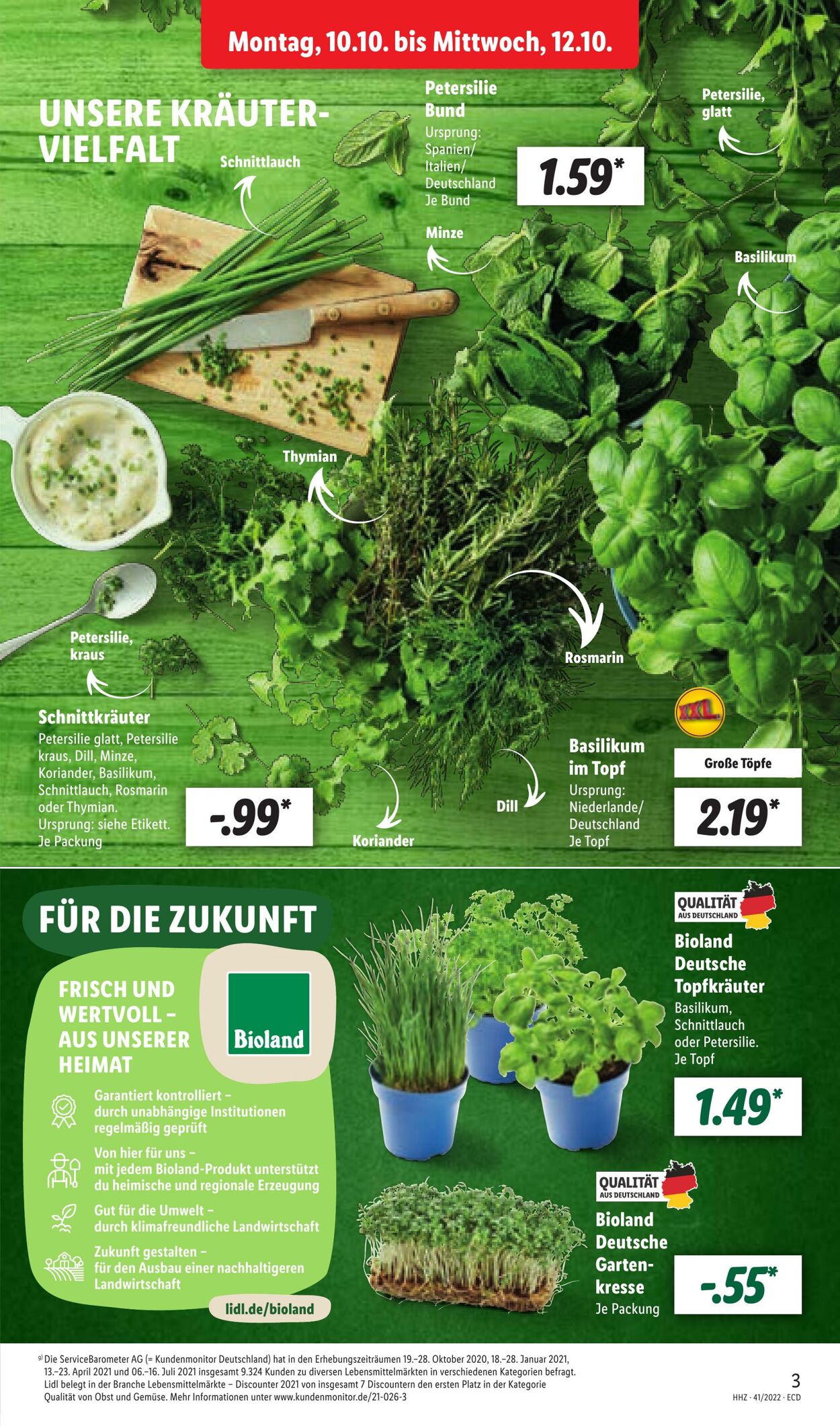 Prospekt Lidl 10.10.2022 - 15.10.2022