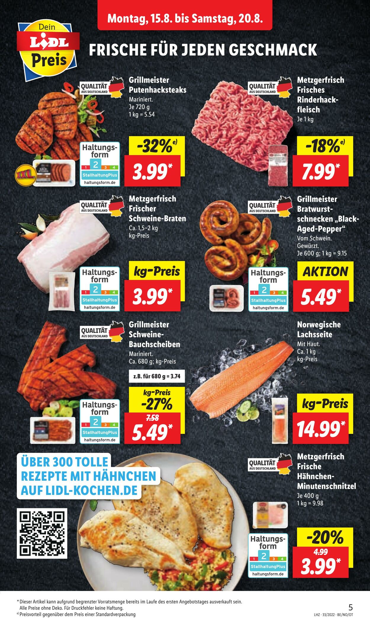 Prospekt Lidl 15.08.2022 - 20.08.2022