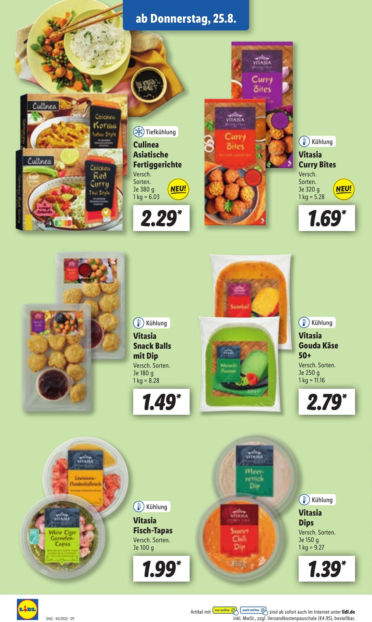 Prospekt Lidl 22.08.2022 - 27.08.2022