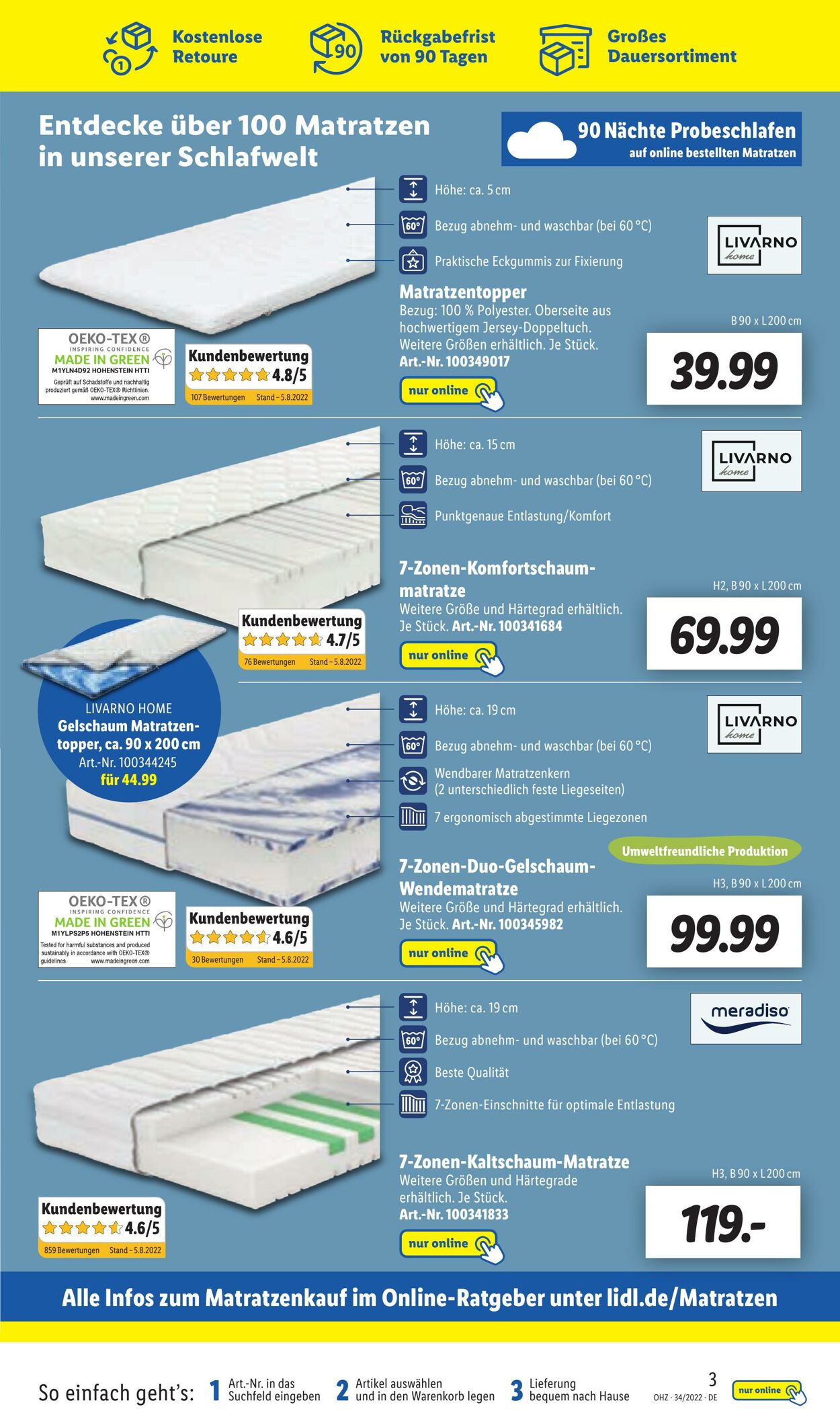 Prospekt Lidl 22.08.2022 - 27.08.2022