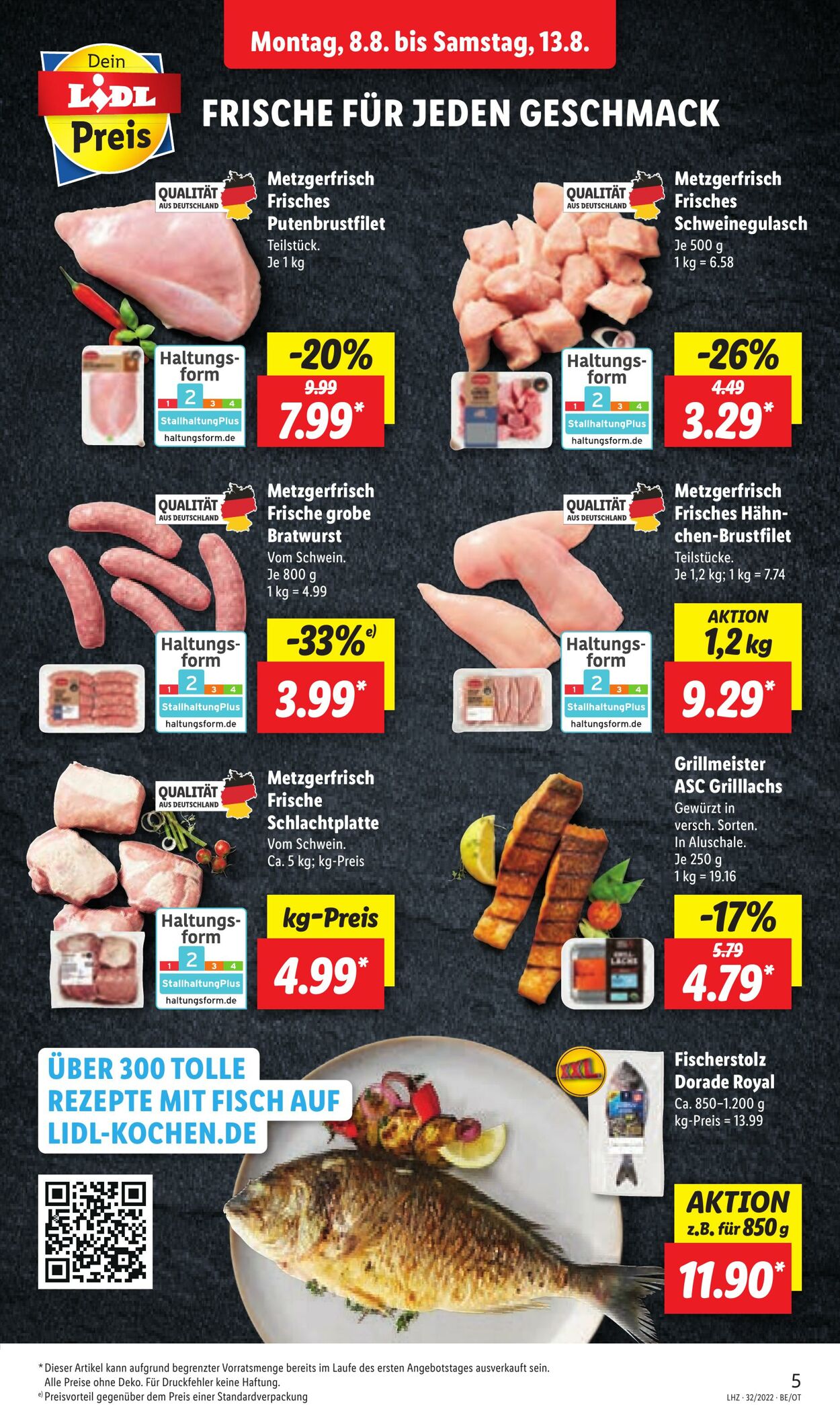 Prospekt Lidl 08.08.2022 - 13.08.2022