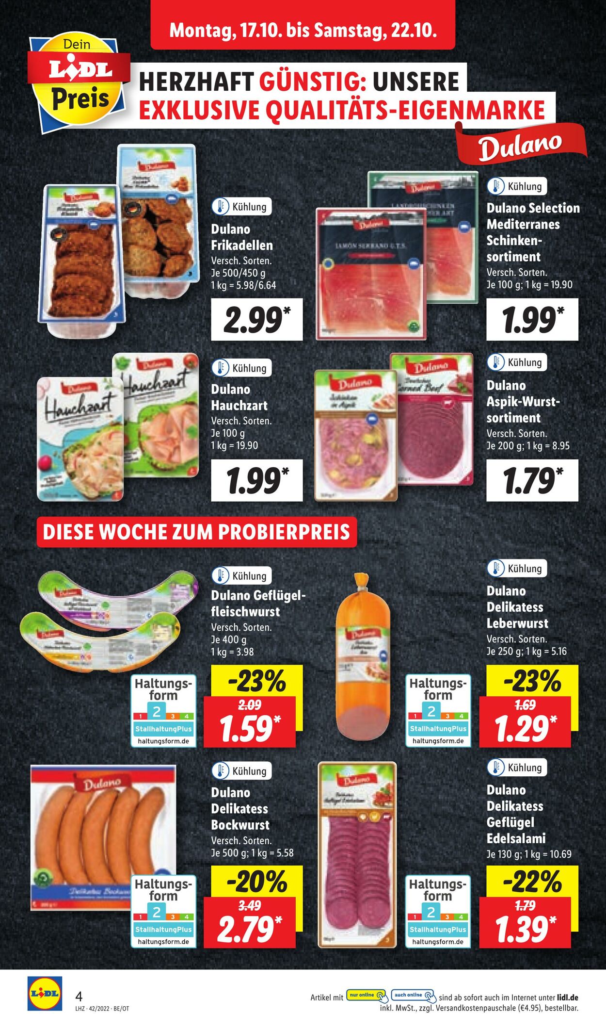 Prospekt Lidl 17.10.2022 - 22.10.2022