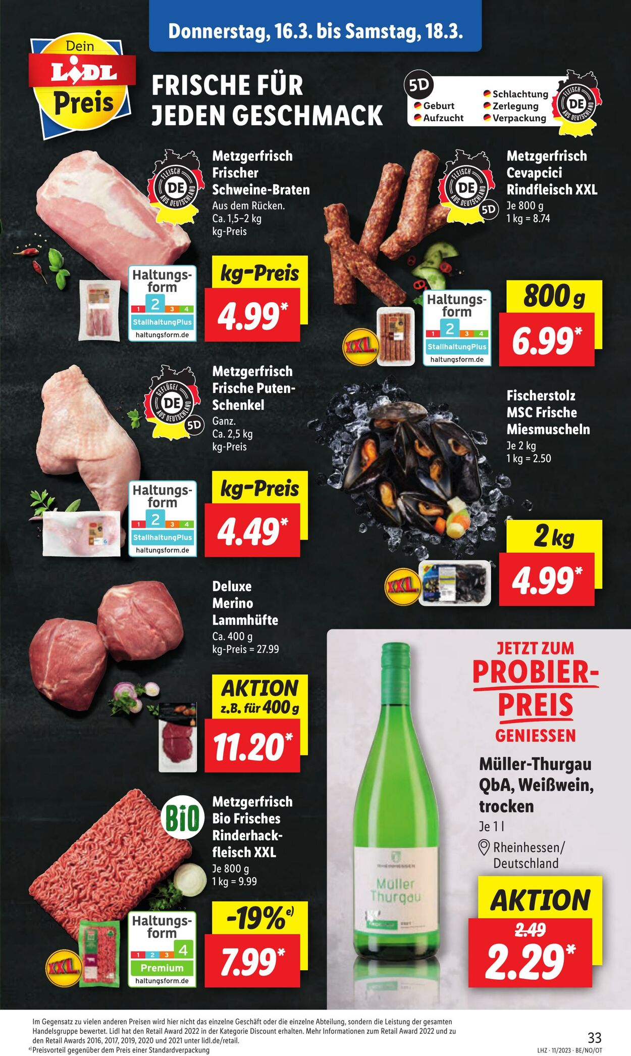 Prospekt Lidl 13.03.2023 - 18.03.2023