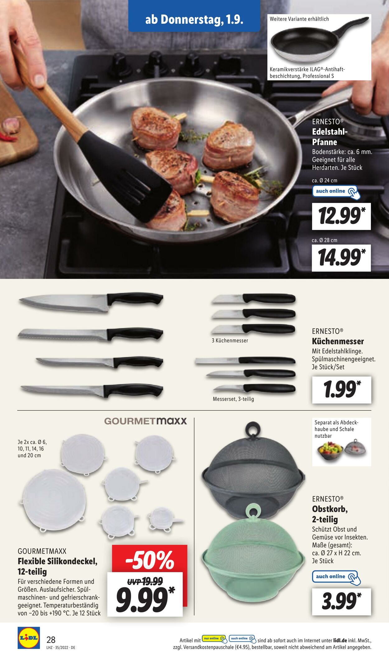 Prospekt Lidl 29.08.2022 - 03.09.2022