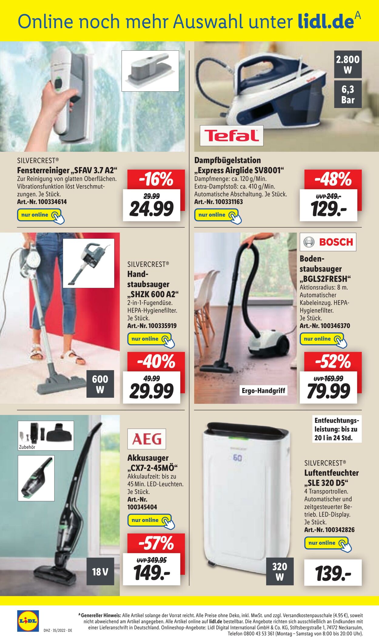 Prospekt Lidl 29.08.2022 - 03.09.2022