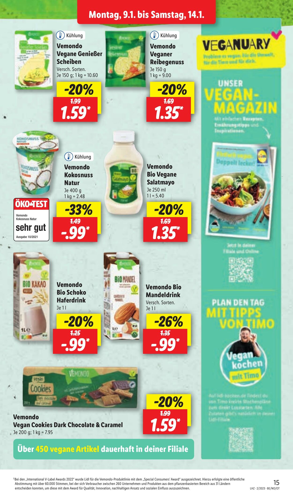 Prospekt Lidl 09.01.2023 - 14.01.2023