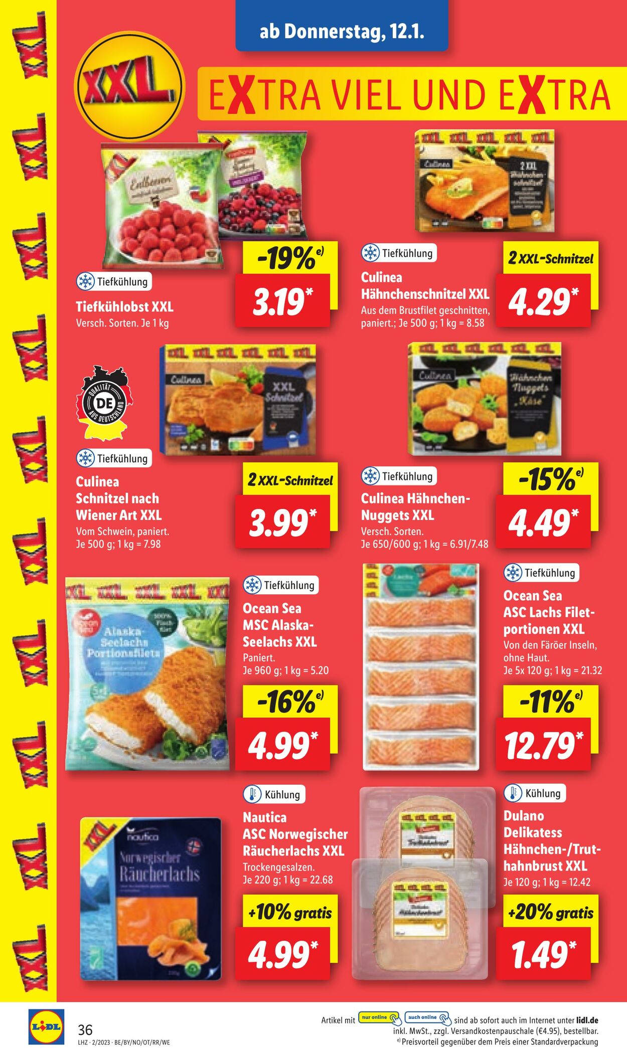 Prospekt Lidl 09.01.2023 - 14.01.2023