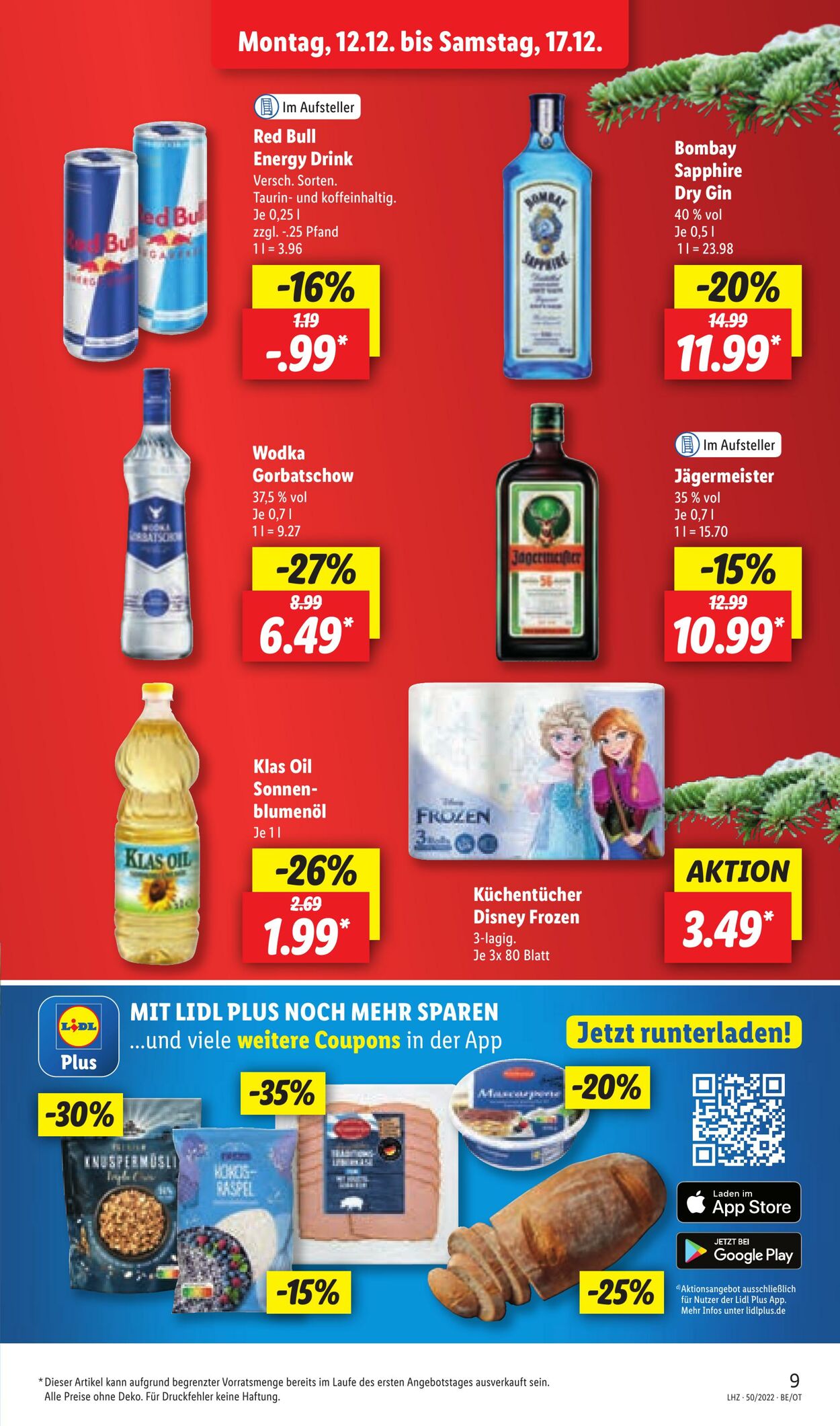 Prospekt Lidl 12.12.2022 - 17.12.2022