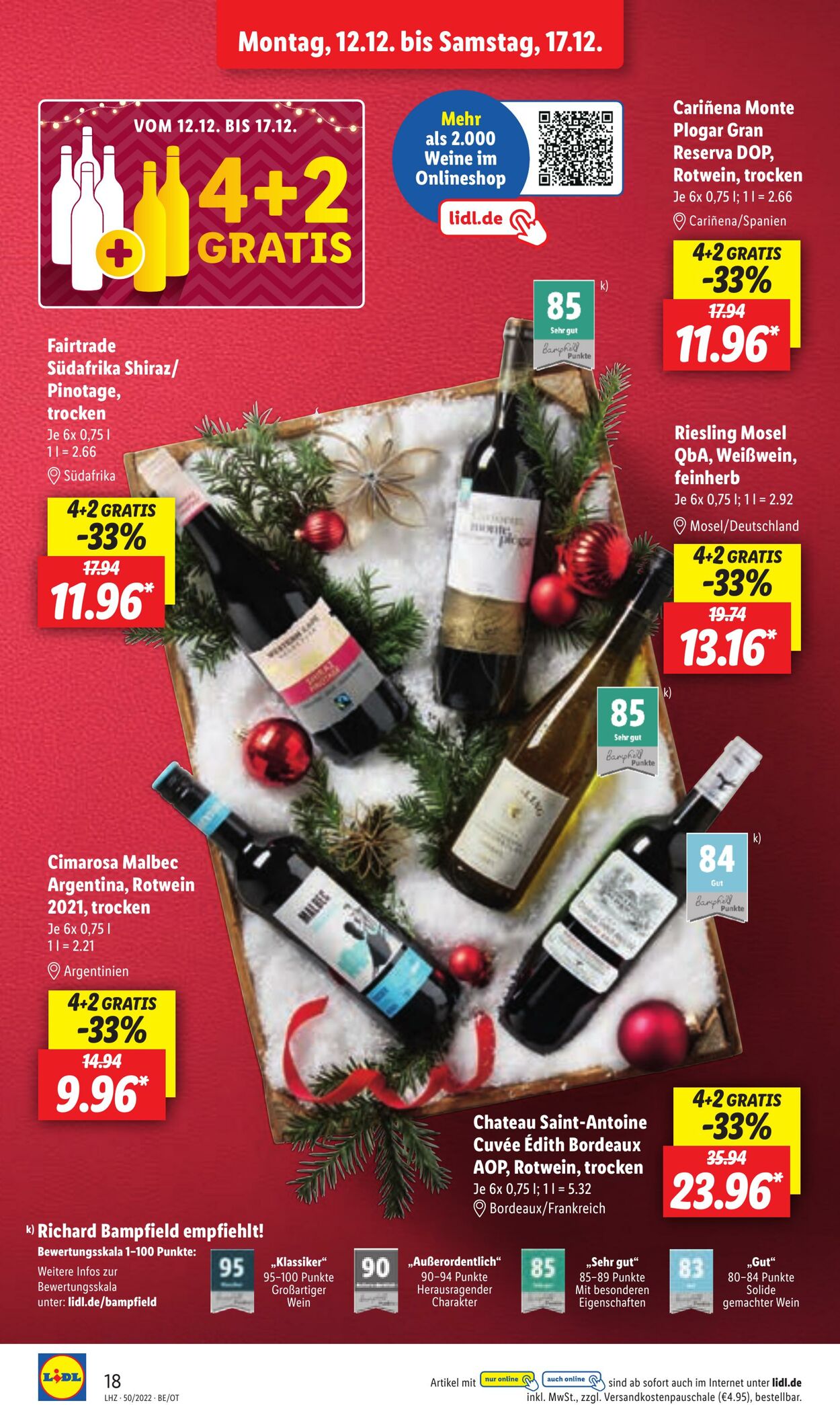 Prospekt Lidl 12.12.2022 - 17.12.2022