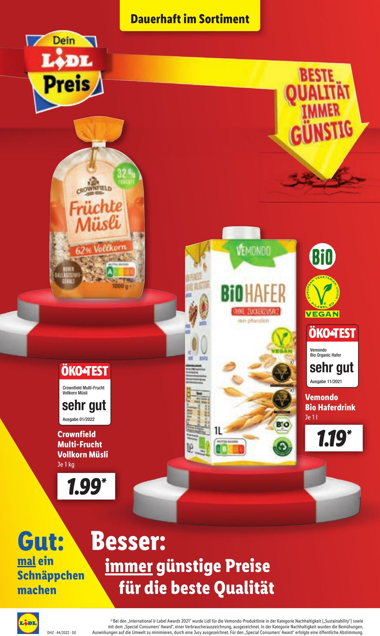 Prospekt Lidl 31.10.2022 - 05.11.2022