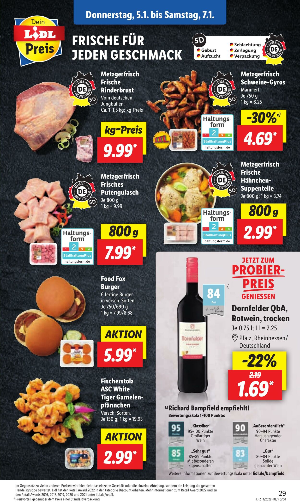 Prospekt Lidl 02.01.2023 - 07.01.2023