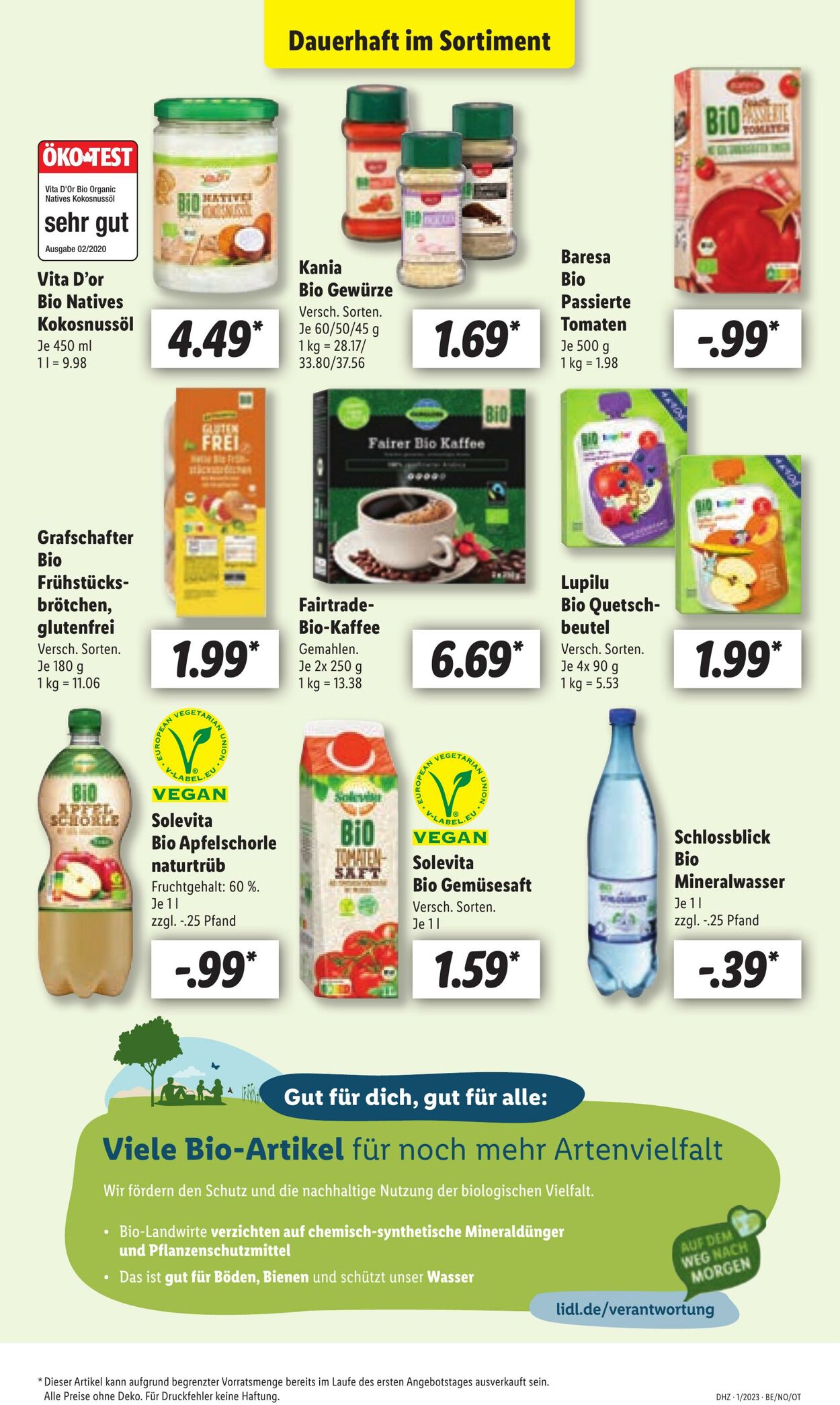 Prospekt Lidl 02.01.2023 - 07.01.2023