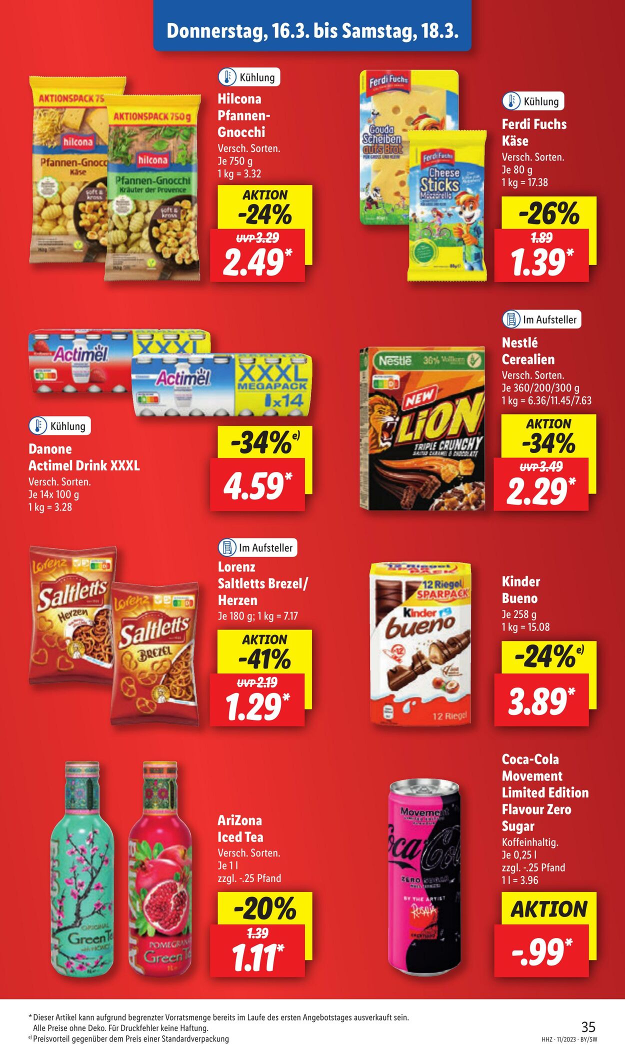 Prospekt Lidl 13.03.2023 - 18.03.2023