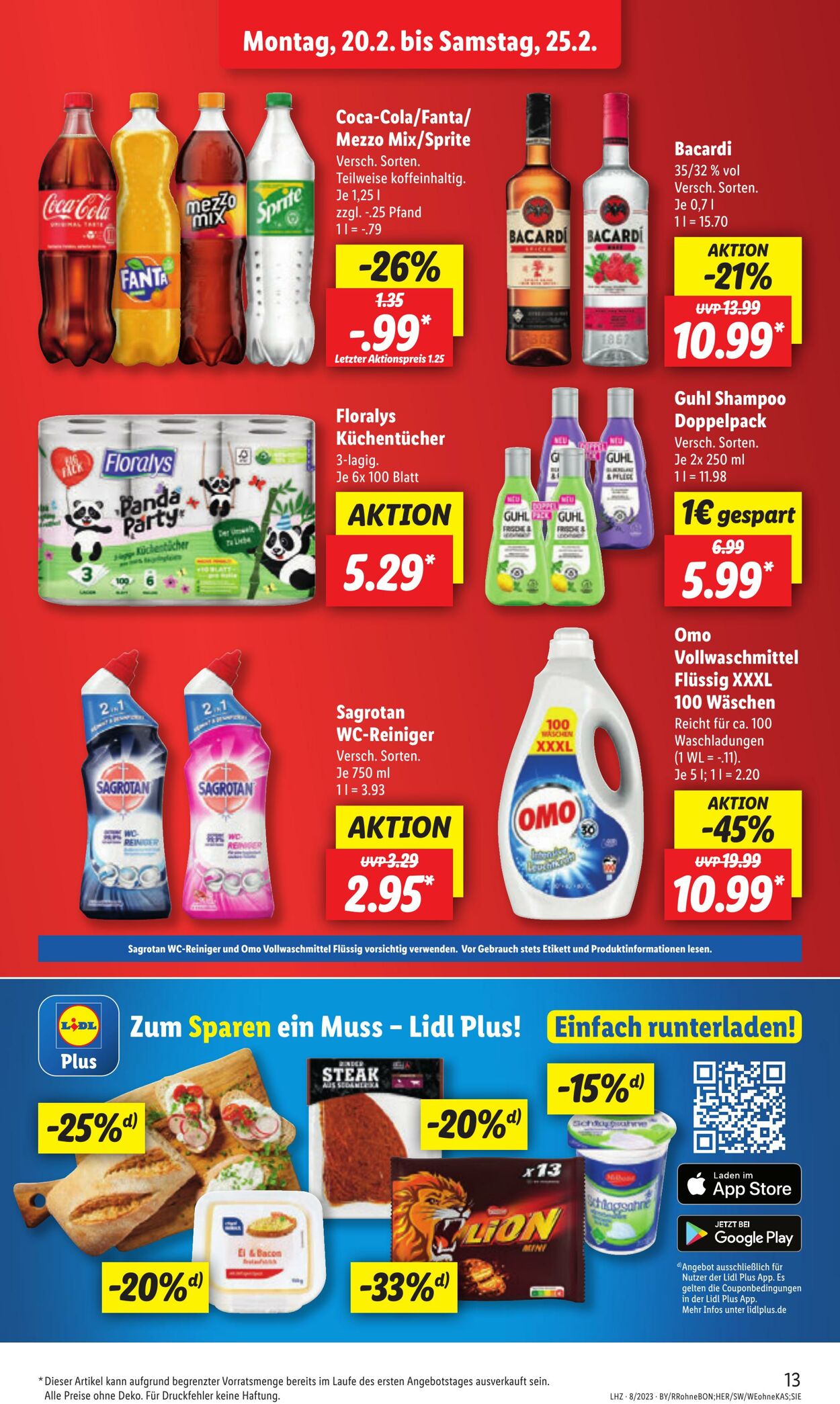 Prospekt Lidl 20.02.2023 - 25.02.2023