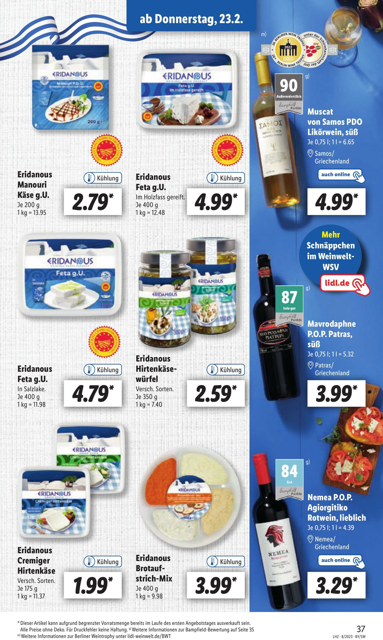 Prospekt Lidl 20.02.2023 - 25.02.2023