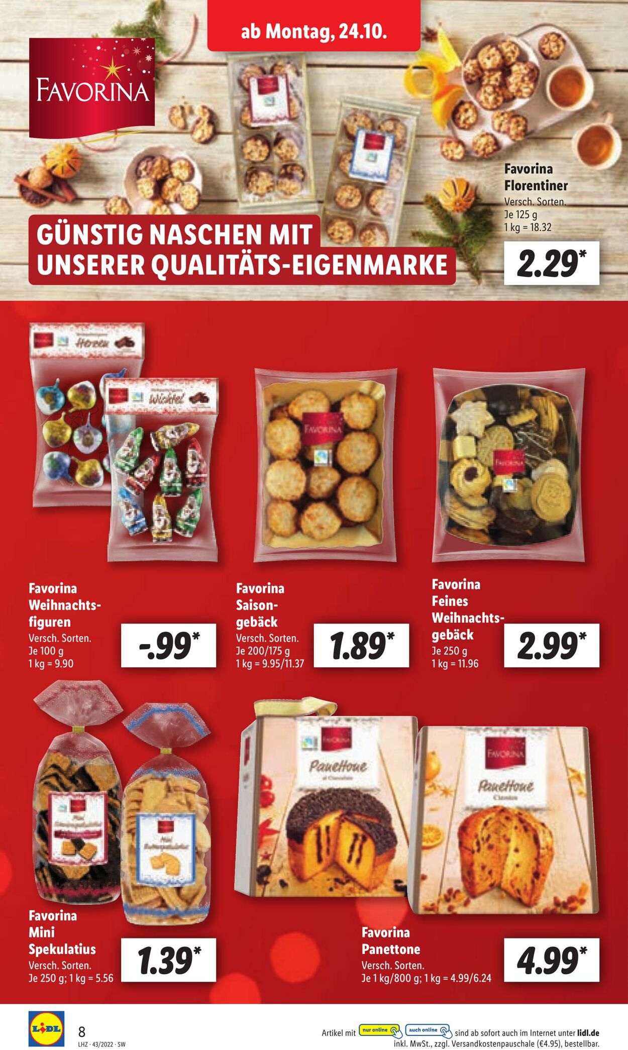 Prospekt Lidl 24.10.2022 - 29.10.2022