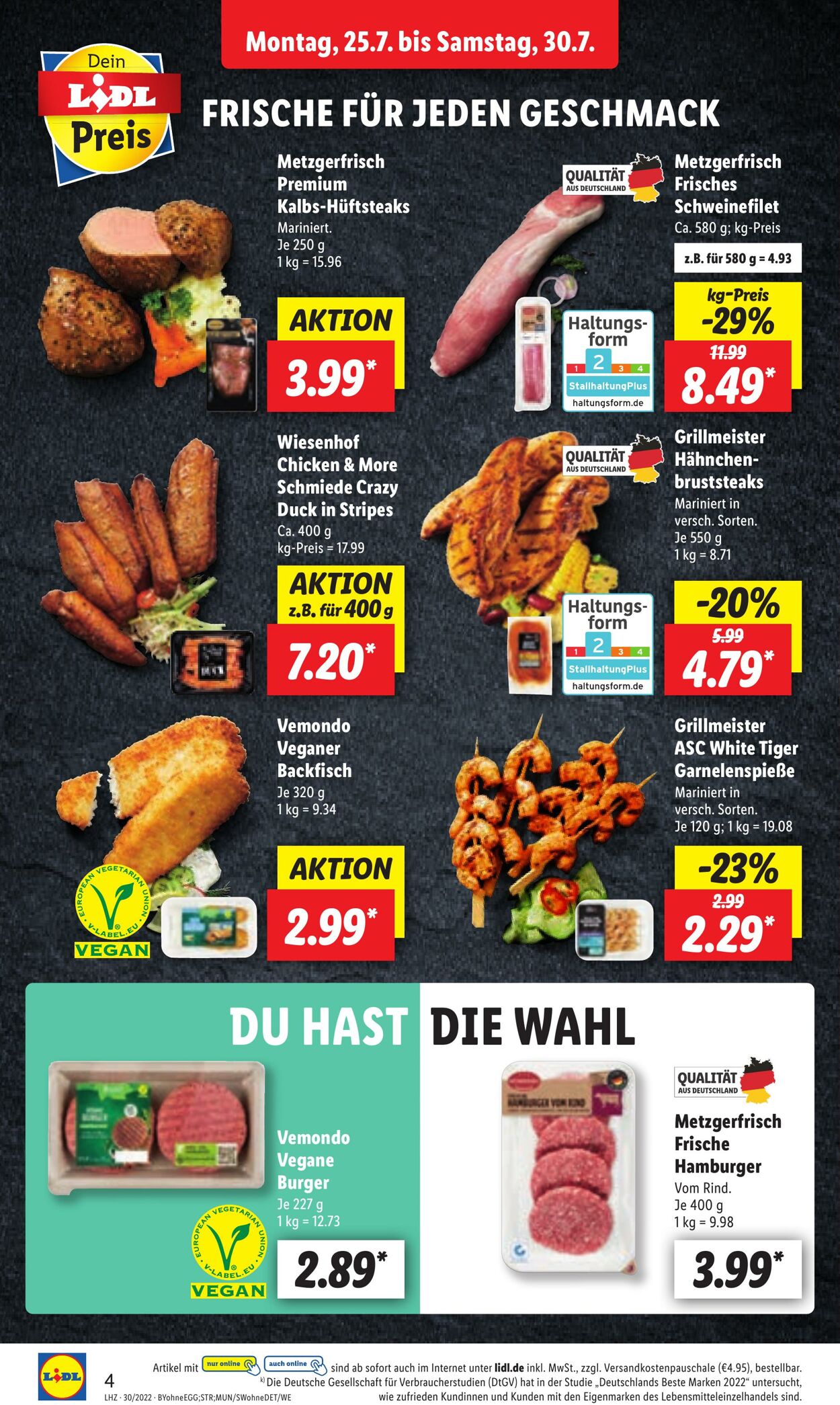 Prospekt Lidl 25.07.2022 - 30.07.2022