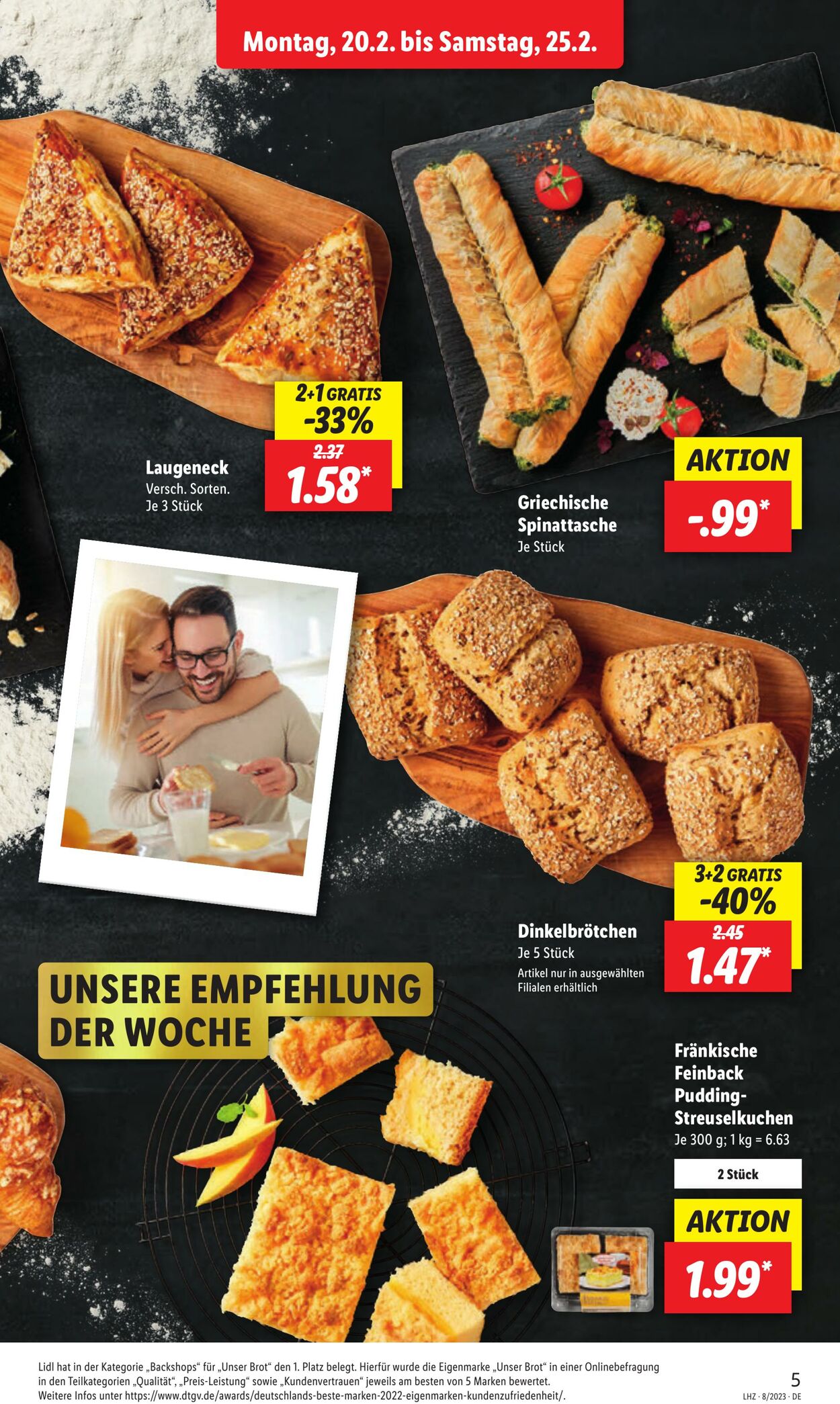 Prospekt Lidl 20.02.2023 - 25.02.2023