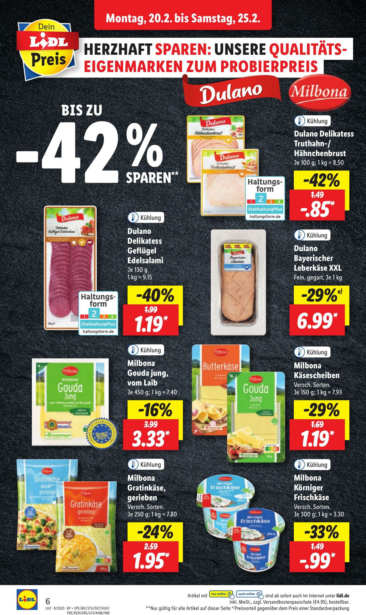 Prospekt Lidl 20.02.2023 - 25.02.2023